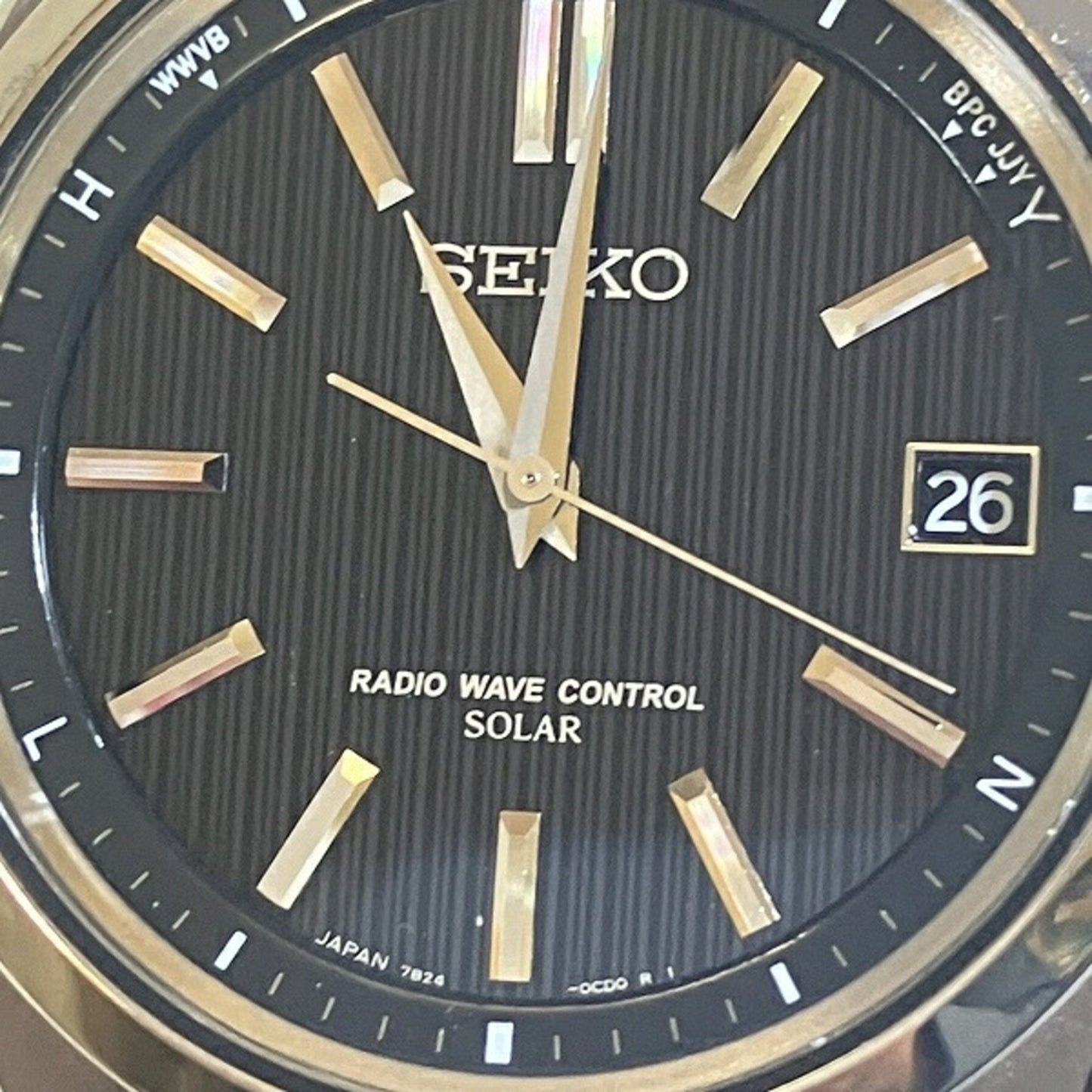 Seiko Brightz 7B24-0Bh0 Radio-Controlled Solar Watch