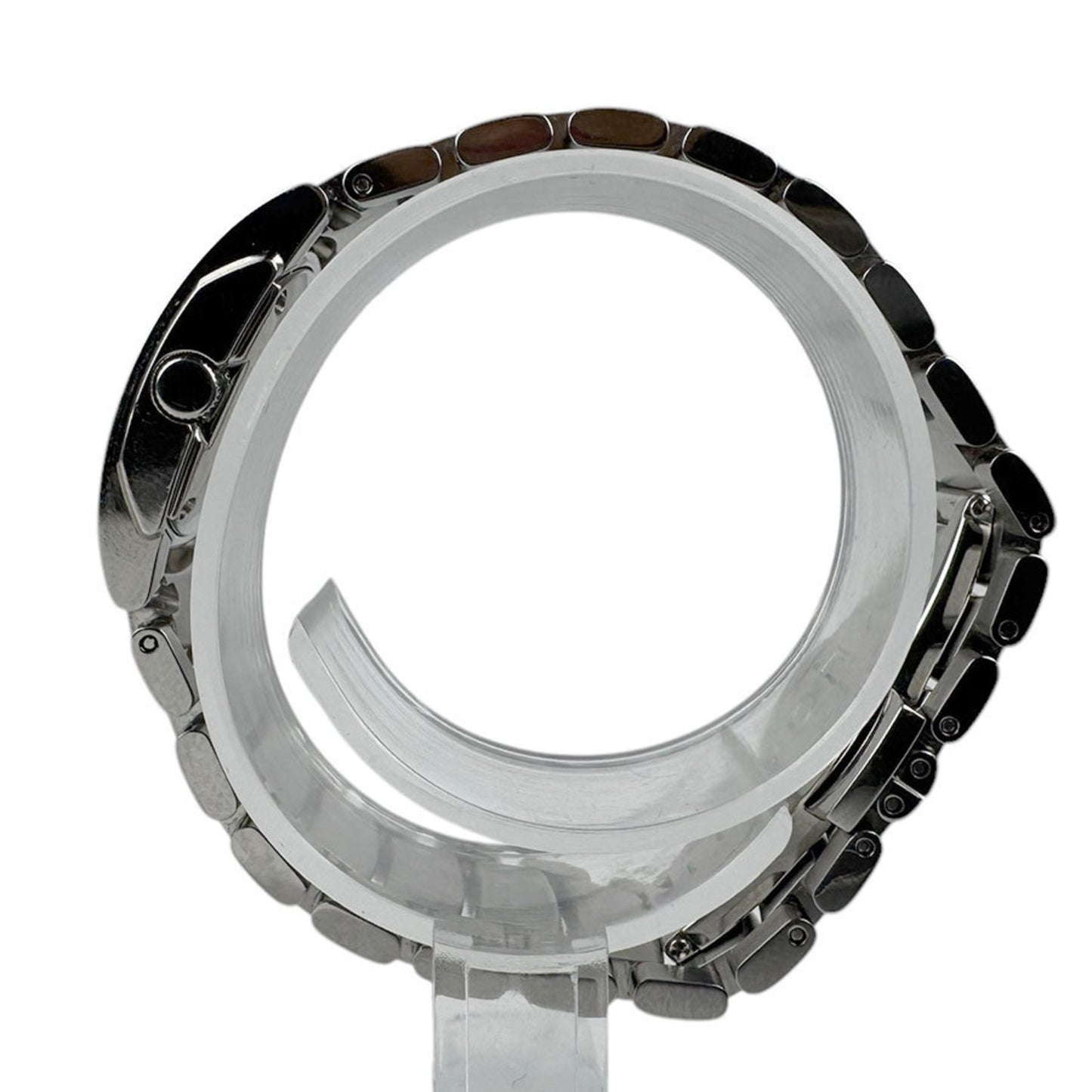 Bvlgari Watch Ashoma Stainless Steel Silver Black