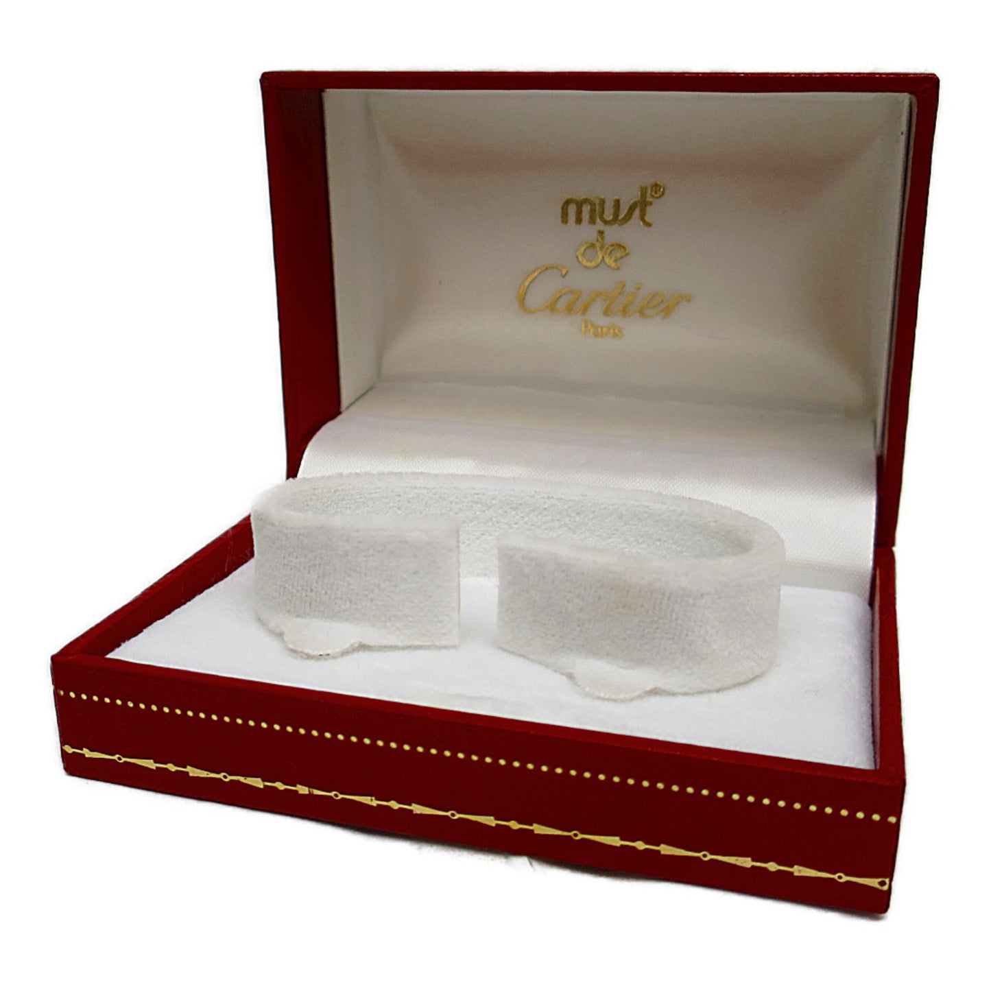 Cartier Must Colisee Gold Plated Leather Quartz