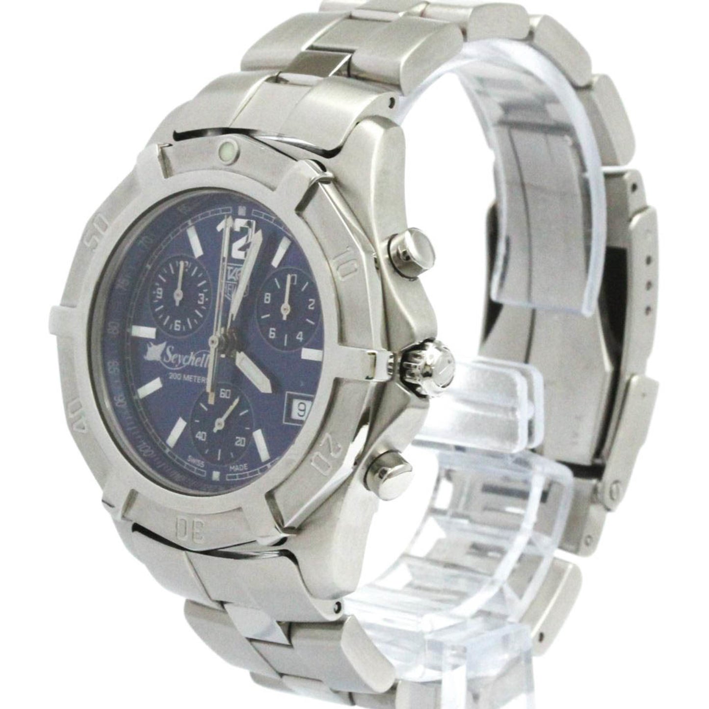 Tag Heuer 2000 Exclusive Chronograph Seychelles Islands Watch Cn111D Bf576085