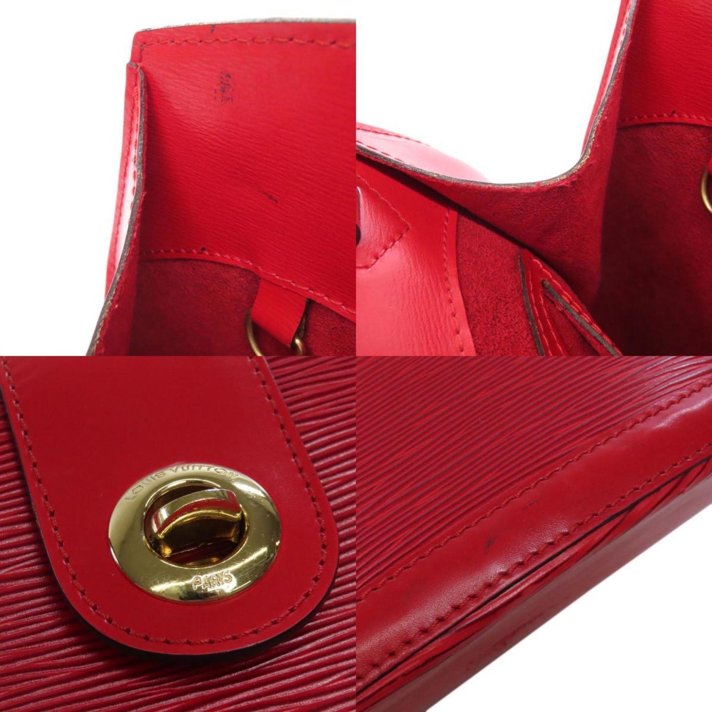 Louis Vuitton M52257 Cluny Shoulder Bag Epi Leather