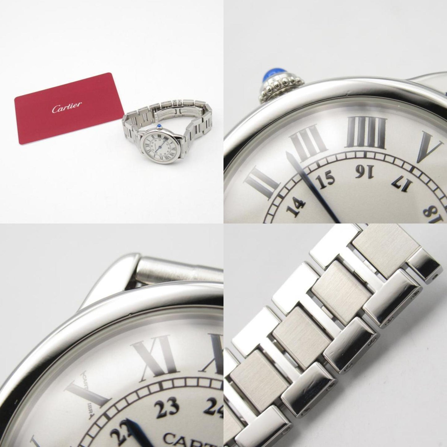 Cartier Rondo Solo Sm Watch Stainless Steel