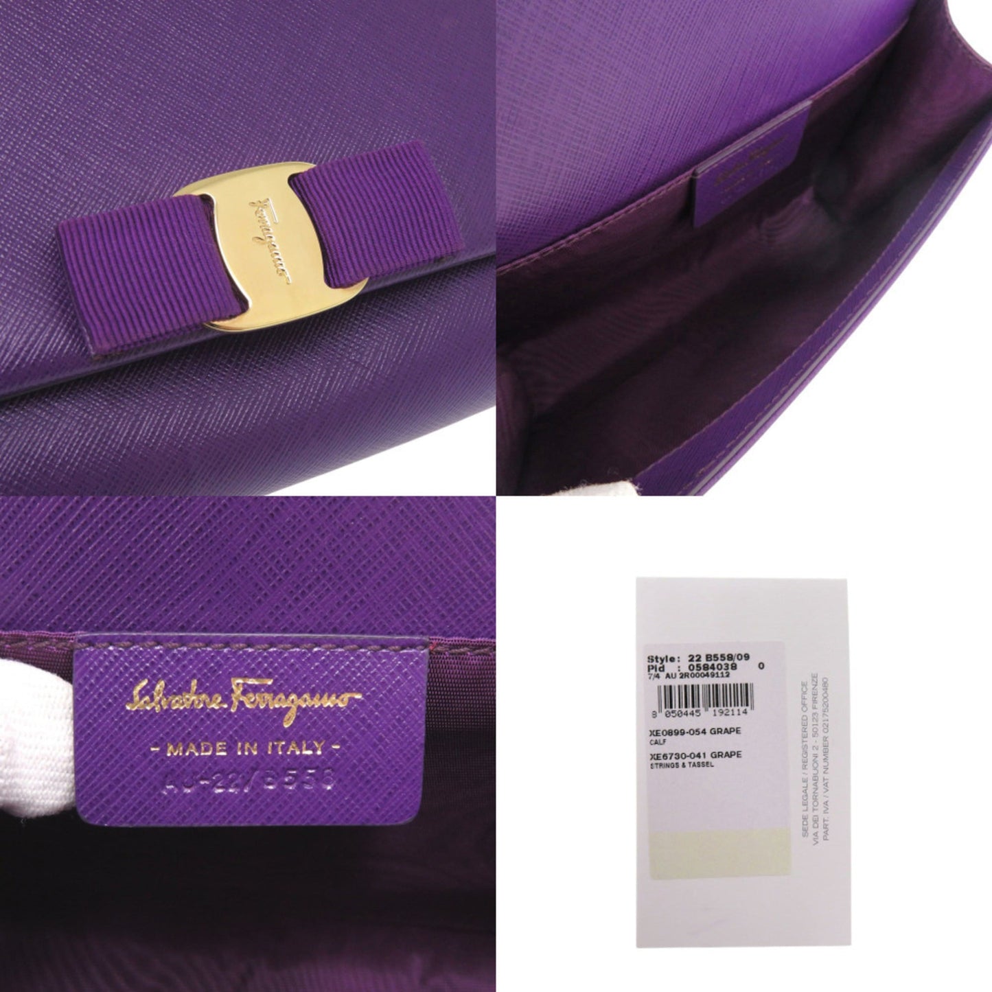 Leather Salvatore Ferragamo Shoulder Bag