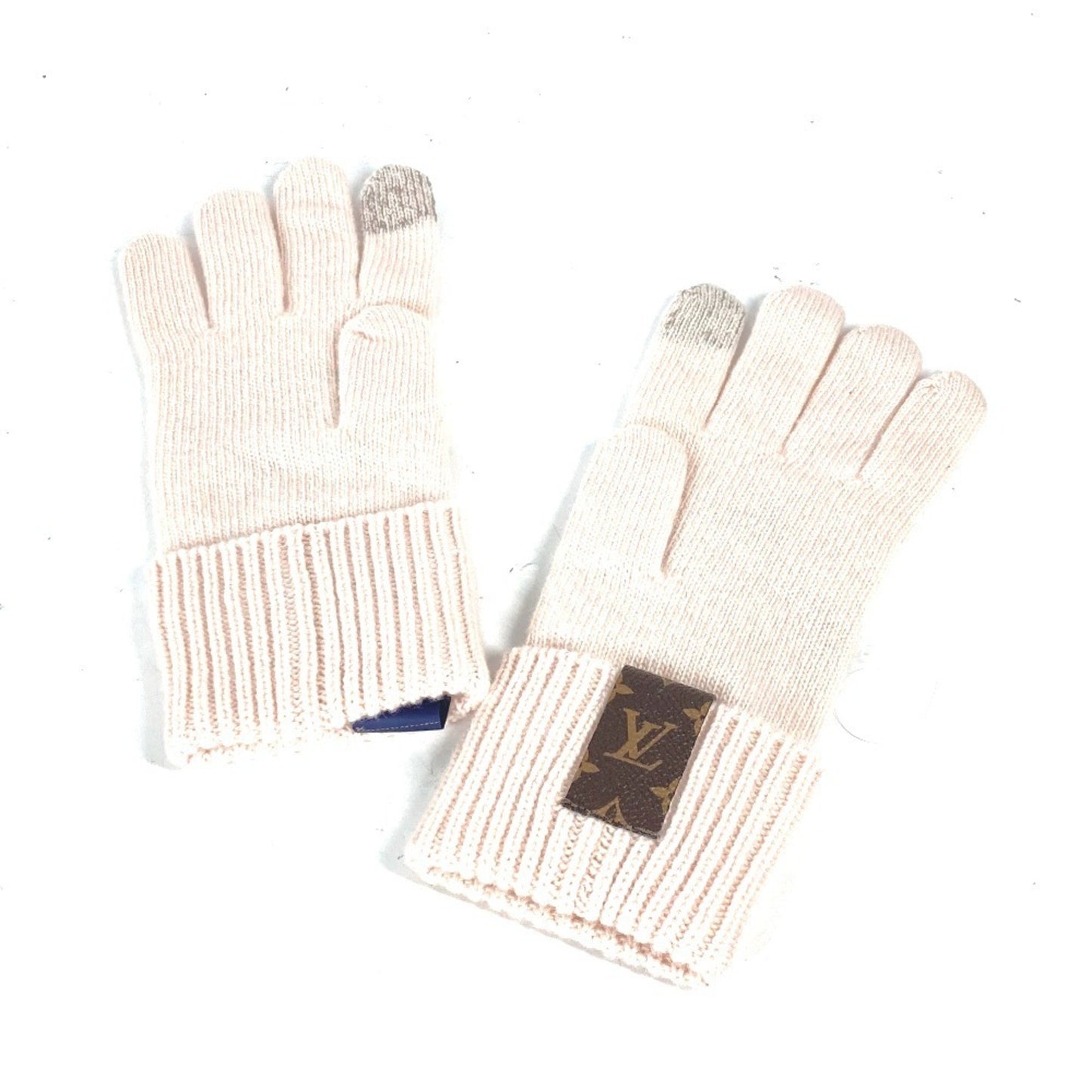 Louis Vuitton M79254 Flight Mode Glove Maille Lv Medallion Gloves Wool
