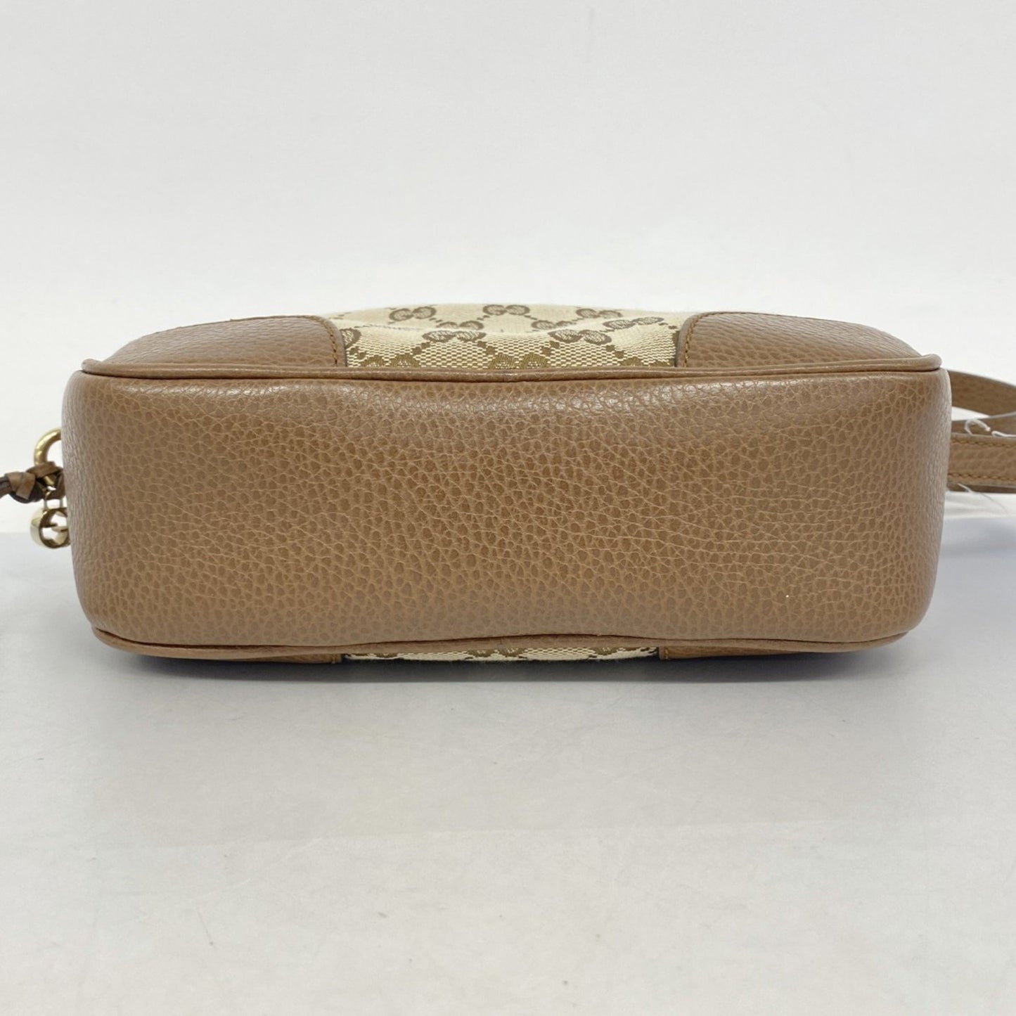Gucci Gg Canvas Shoulder Bag 449413 Brown