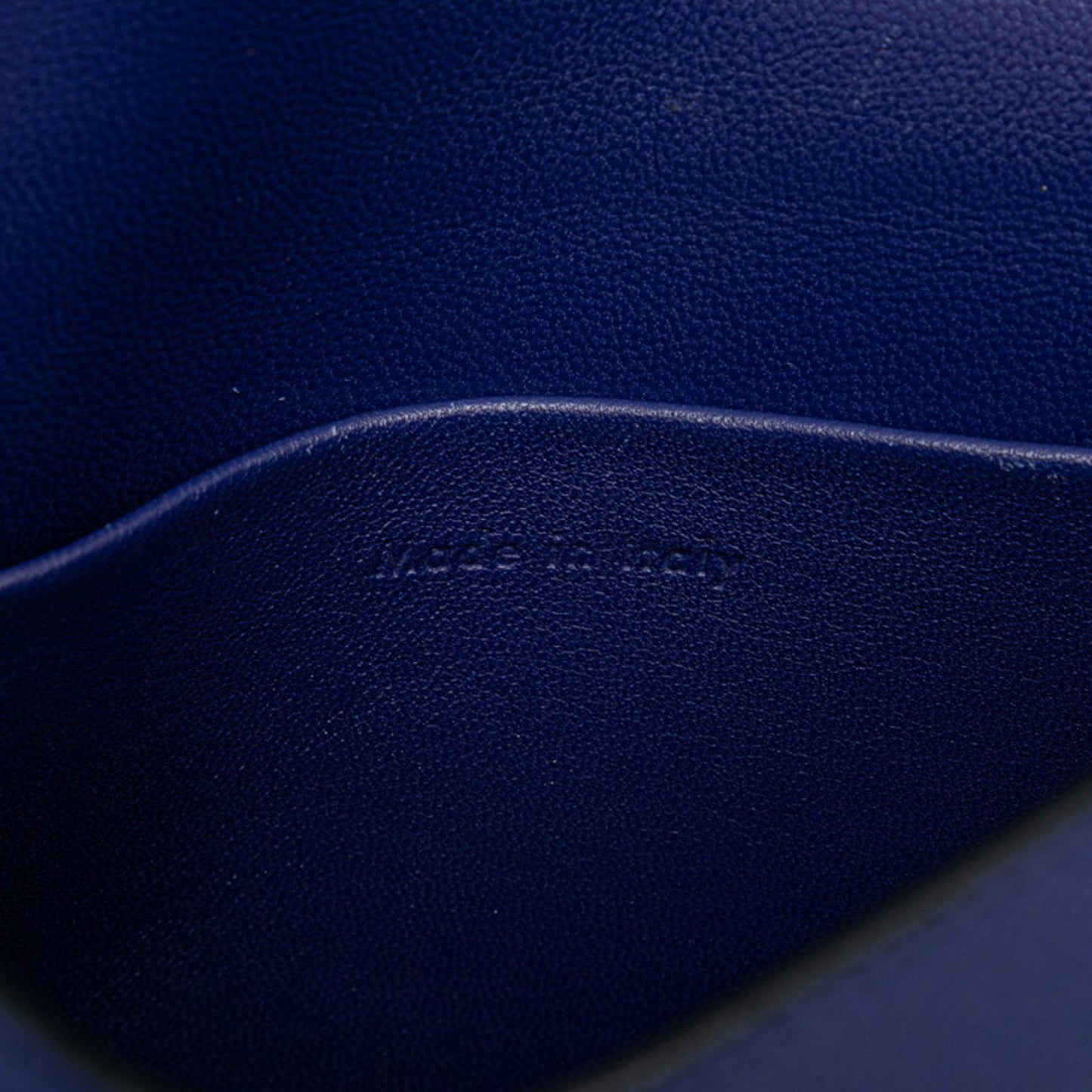 Celine Trotter Crossbody Shoulder Bag In Blue Leather