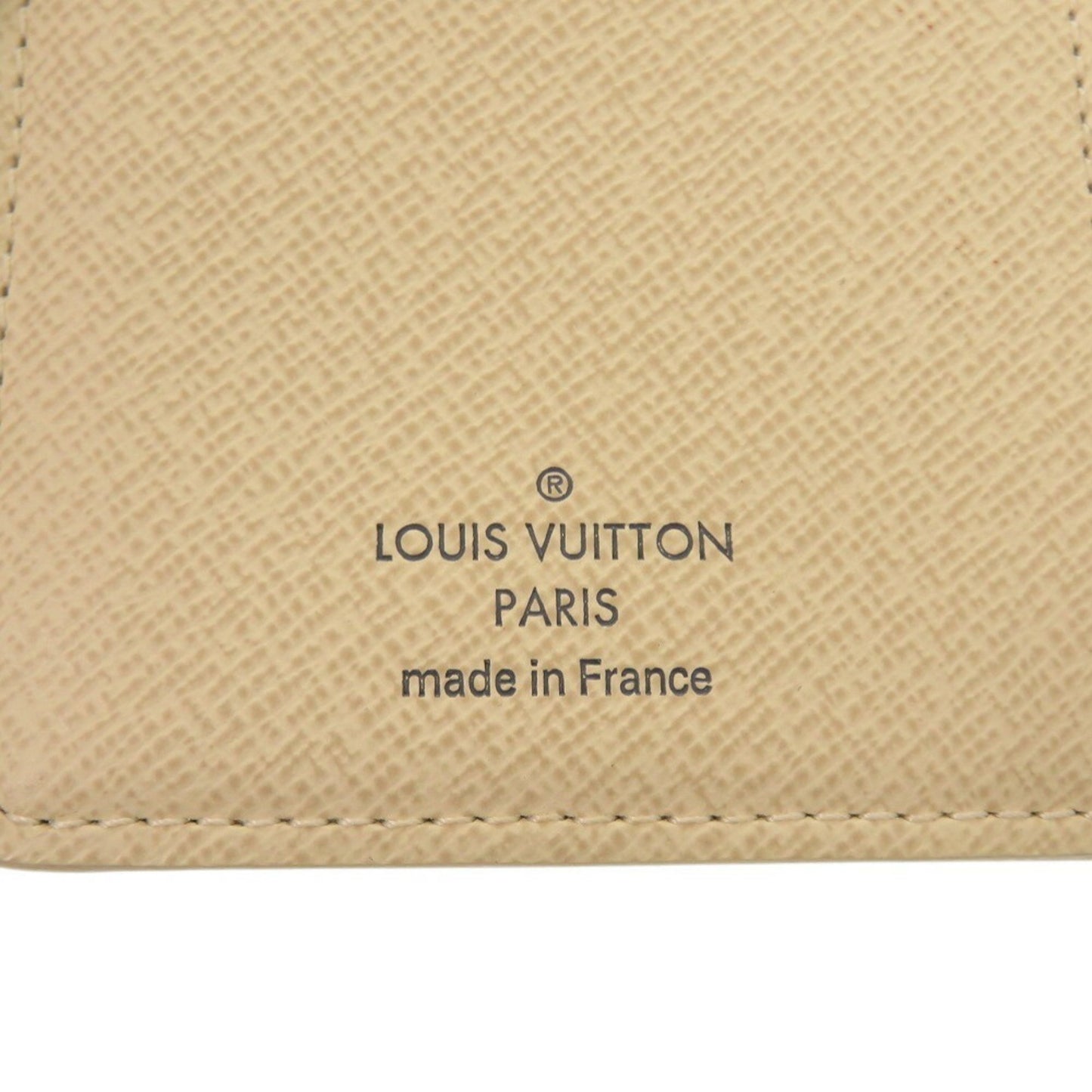 Louis Vuitton Portefeuille Viennois Damier Azur N61676 White Bi-Fold Wallet