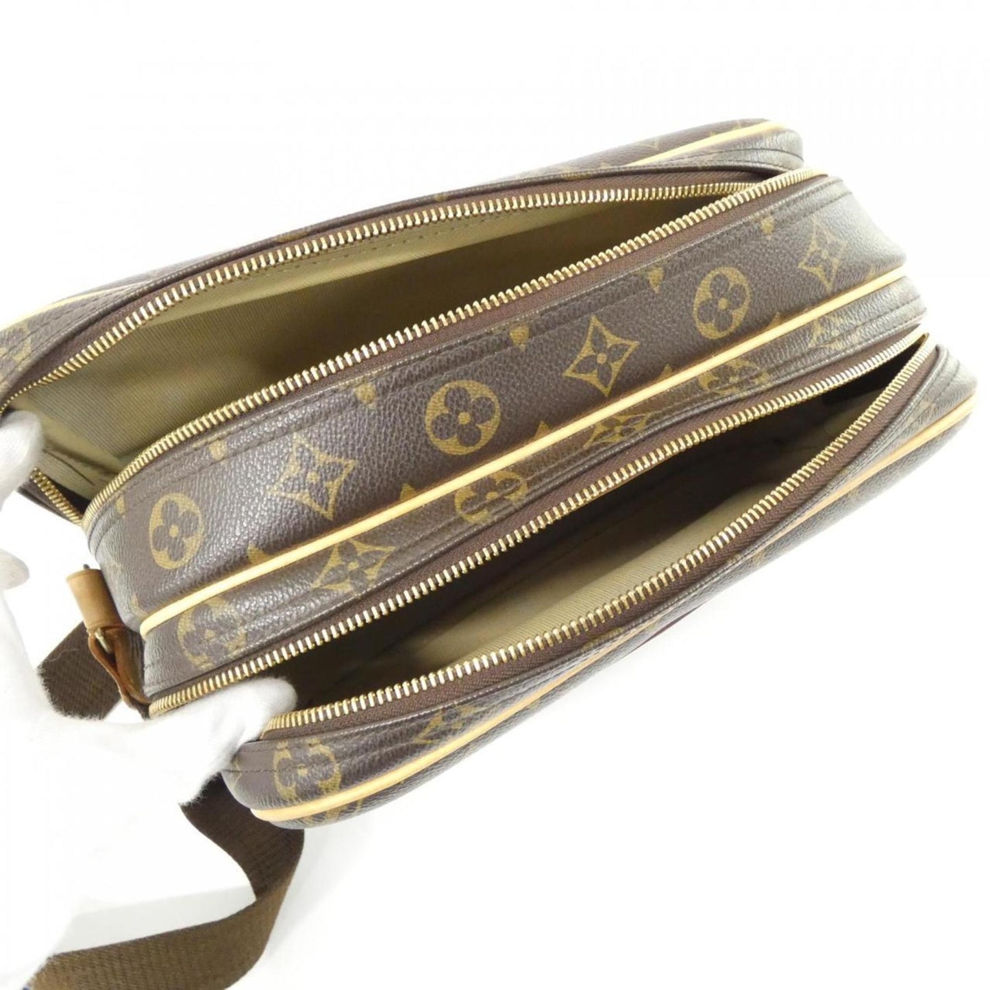 Louis Vuitton Monogram Reporter 28Cm M45254 Shoulder Bag
