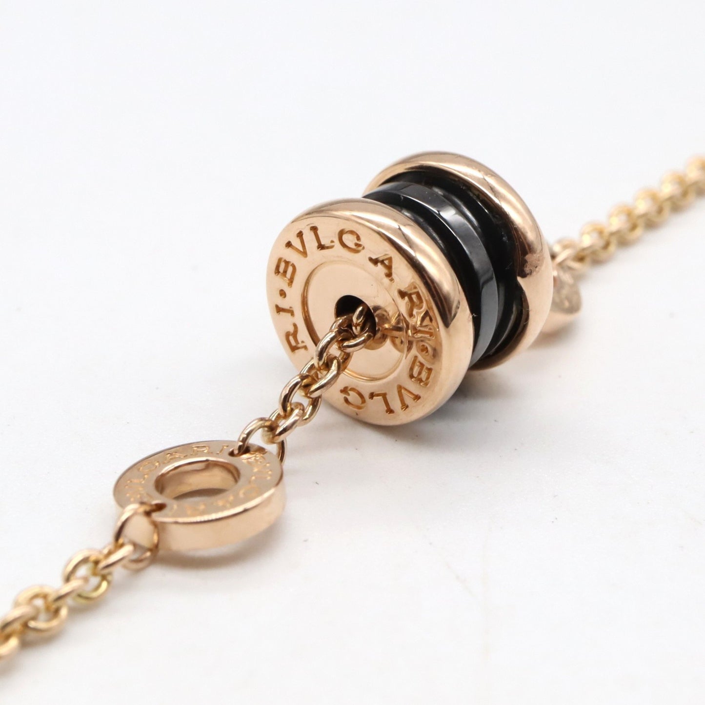 Bvlgari B-Zero1 Ceramic Bracelet In 18K Pink Gold (K18Pg) For Men And Women