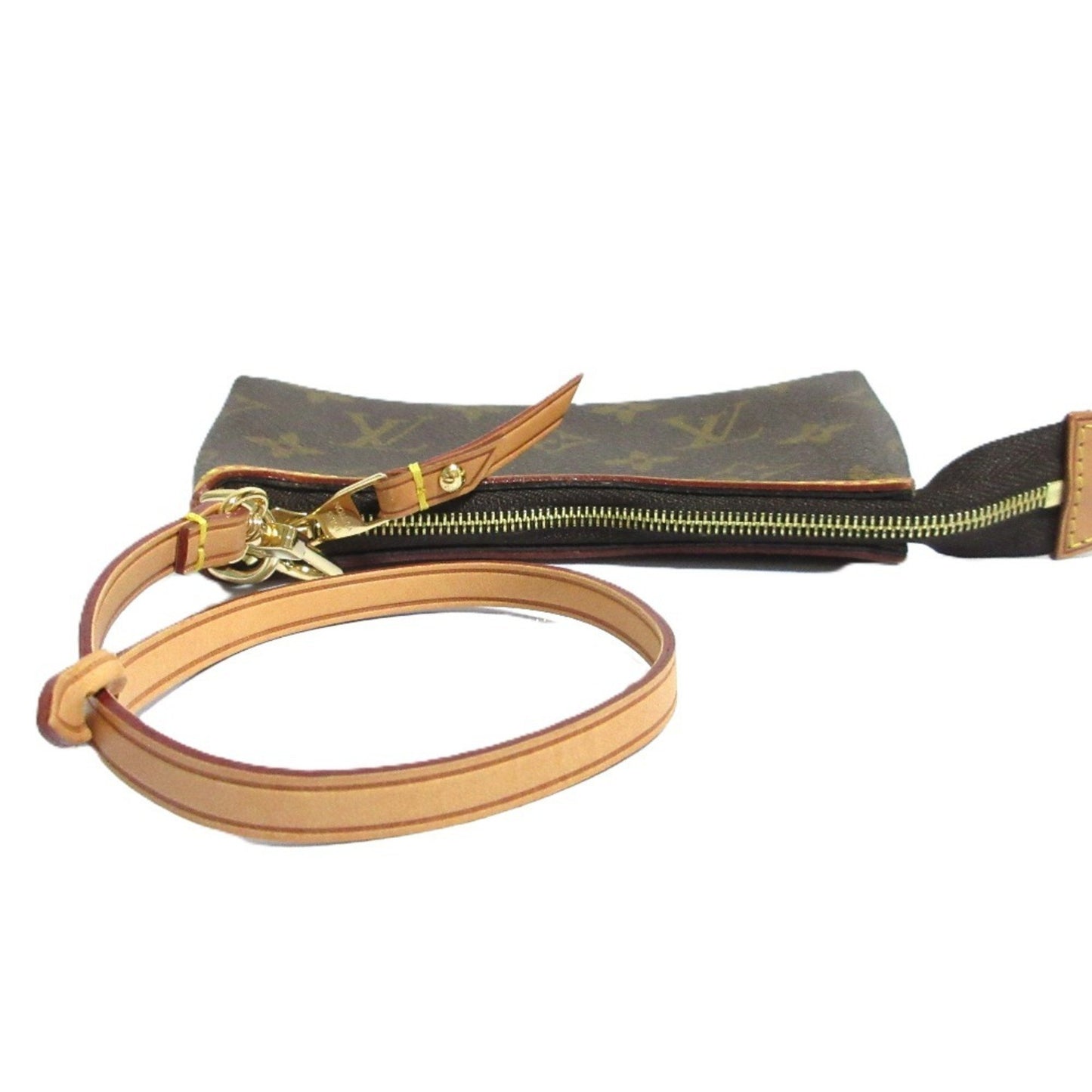 Louis Vuitton Louis Vuitton Mini Pochette Delightful Monogram Accessory Pouch M40309 Brown