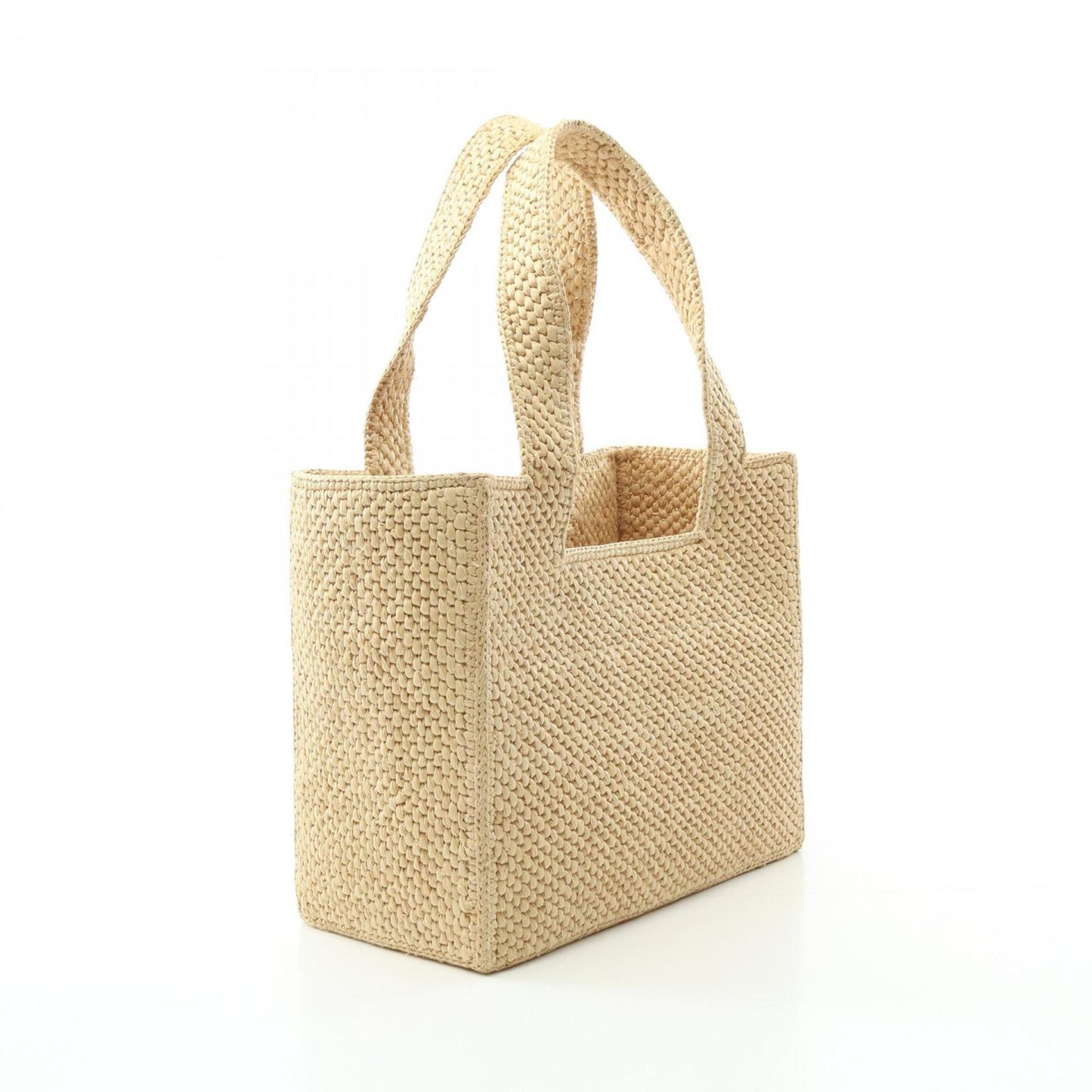 Loewe Loewe Font Medium Tote Bag Raffia