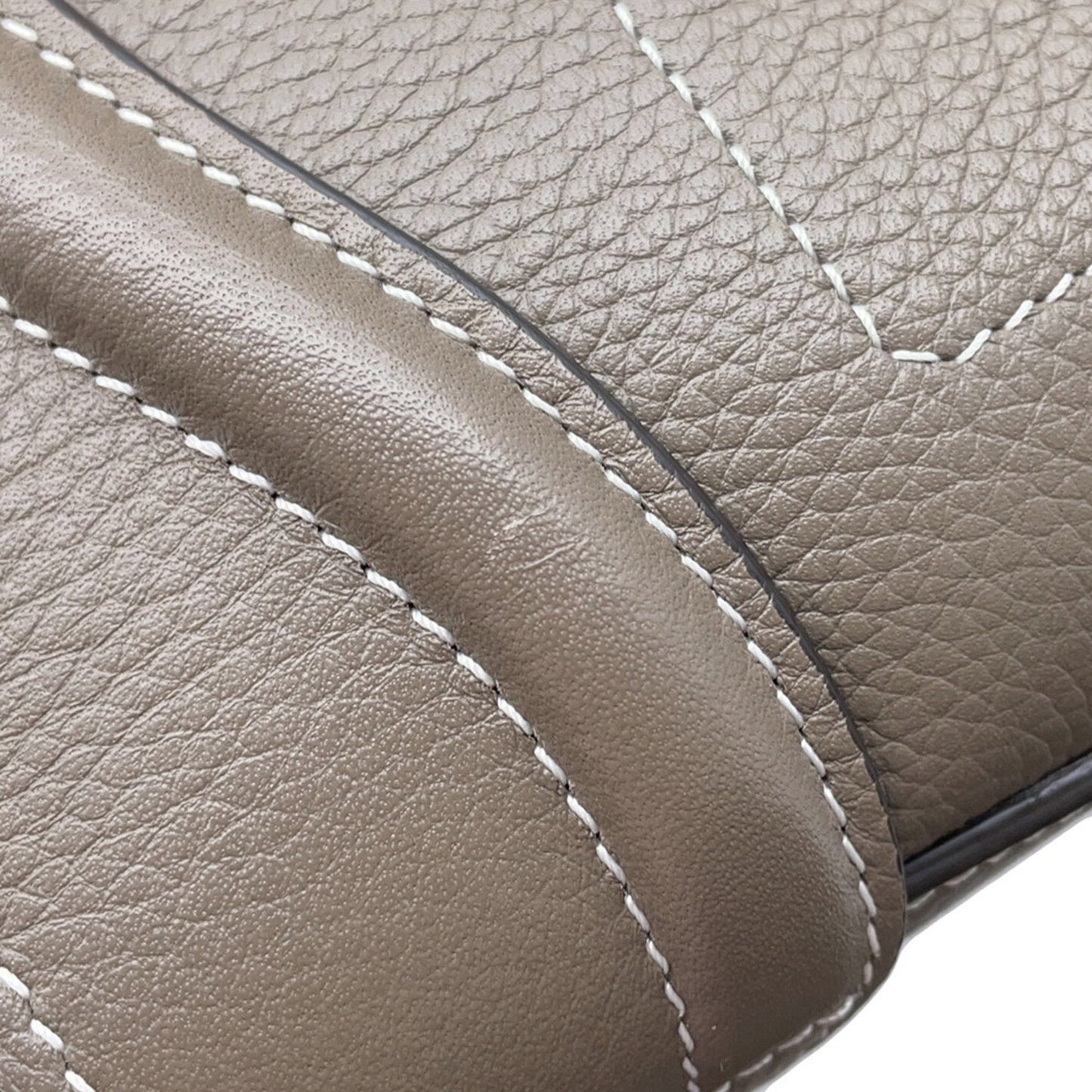 Celine Handbag Luggage Micro Shopper Leather 189793 Celine Bag Greige