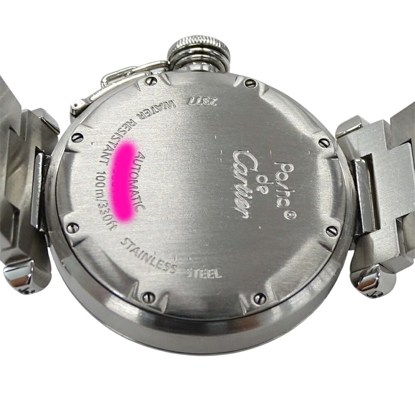 Cartier Pasha C Meridian Gmt Date Automatic Watch For Boys