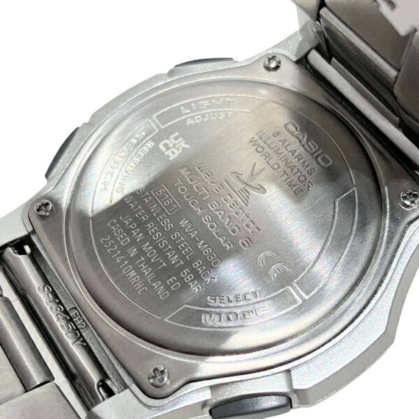 Casio Wave Ceptor Wva-M630 Radio-Controlled Solar Watch