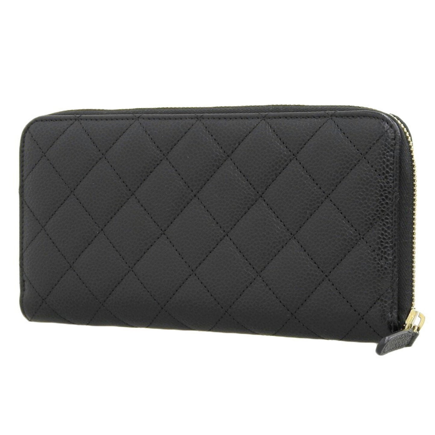 Chanel Coco Mark Round Long Wallet A50097