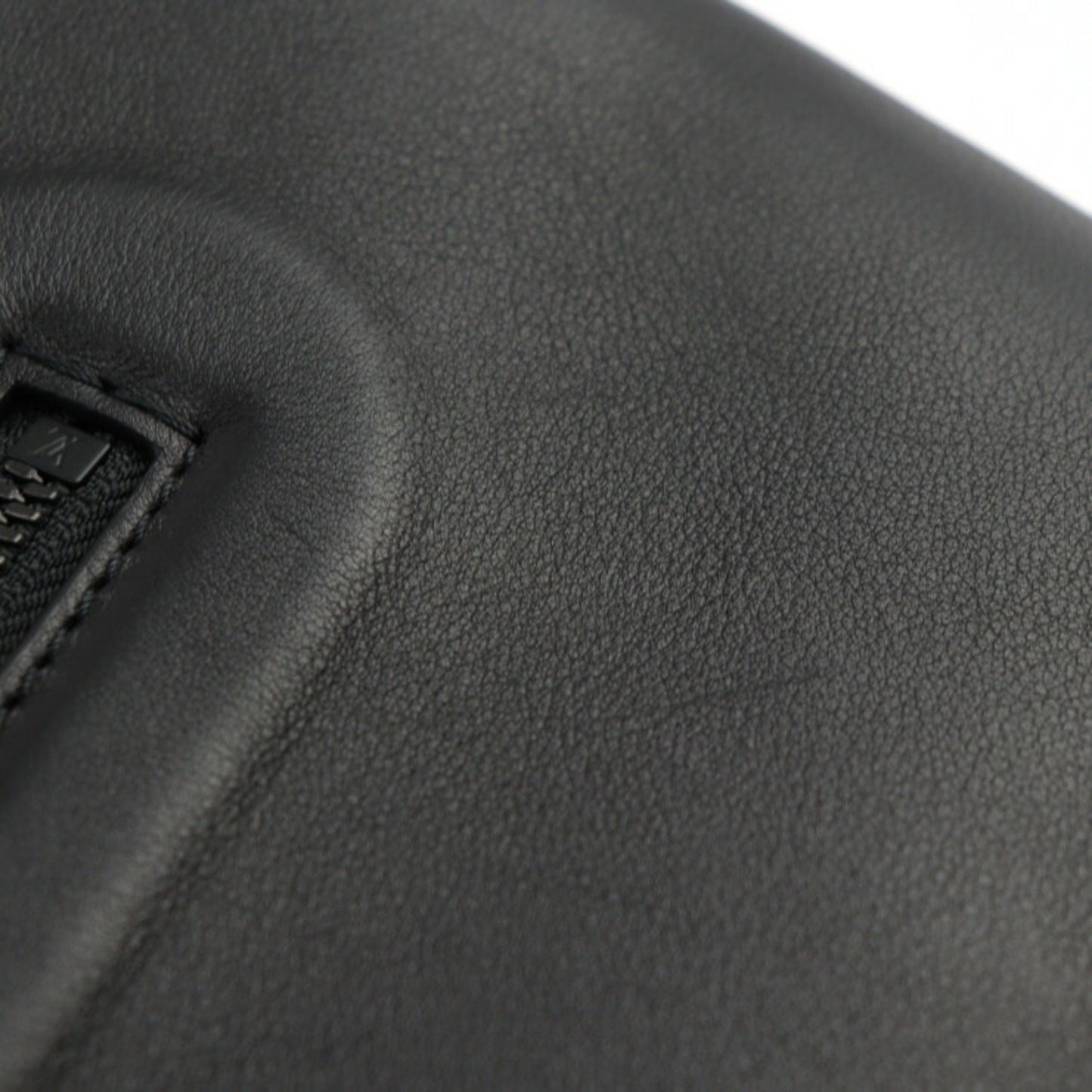 Louis Vuitton Louis Vuitton Pochette Cosmos Dark Infinity Second Bag M63268 Leather Black Clutch