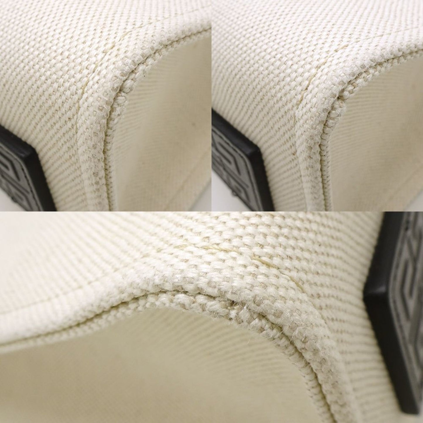 Givenchy G Tote Small Bb50Ueb1Dr-255 Handbag Cotton X Linen Calf Beige Black 352241