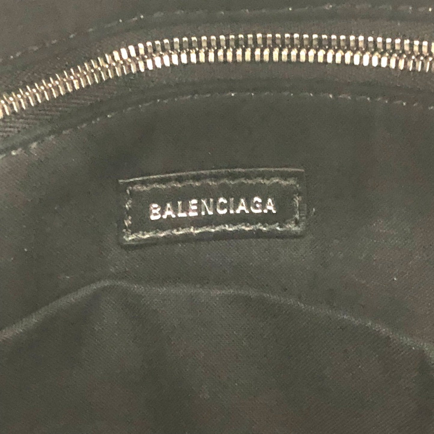 Balenciaga 552374 Logo Backpack White
