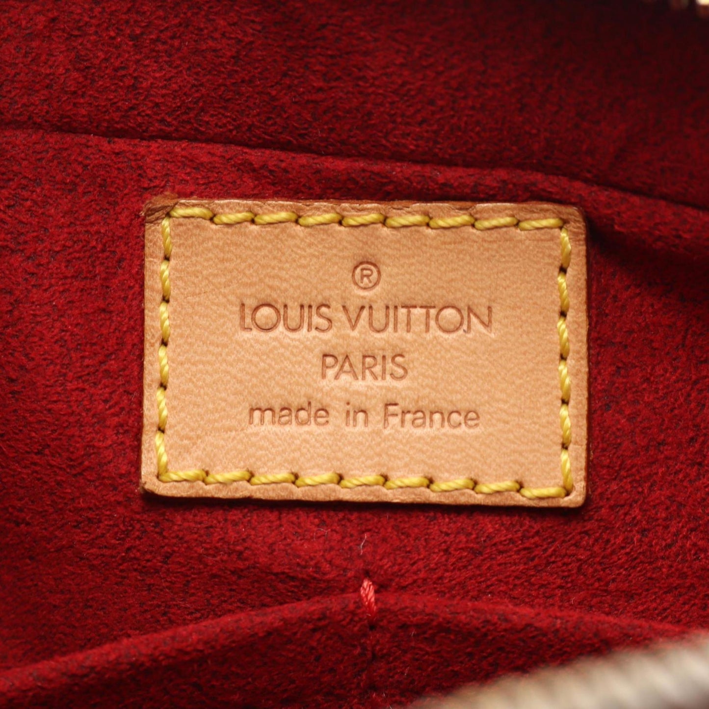 Louis Vuitton Viva Cite Mm Shoulder Bag In Coated Canvas And Leather With Monogram Design