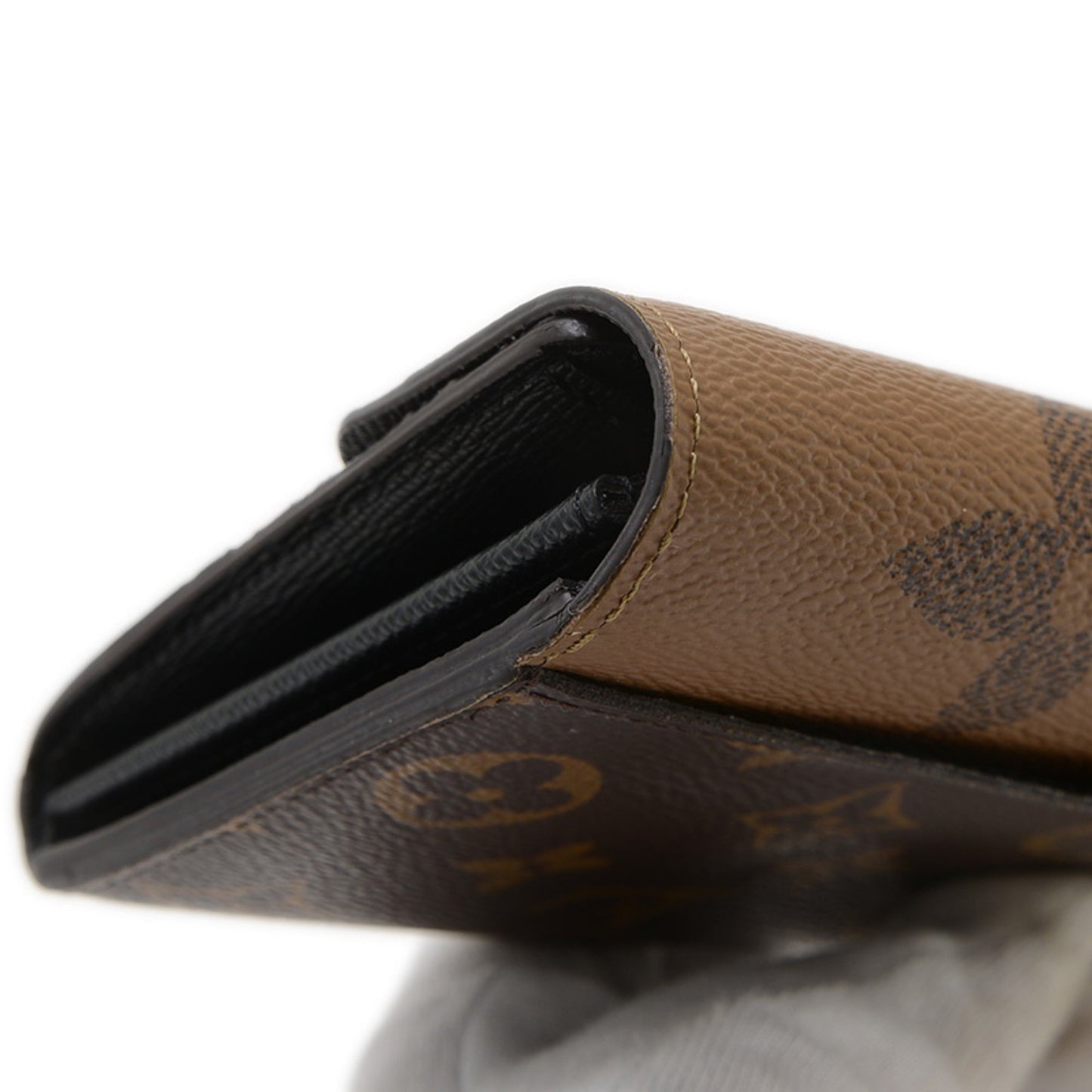Louis Vuitton Monogram Giant Portefeuille Sarah Long Wallet M80726 Initial