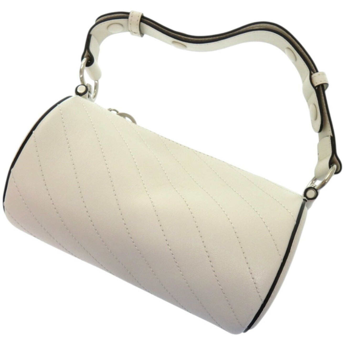 Unused Gucci Mini Blondie 760170 White Leather Shoulder Bag 1368Gucci