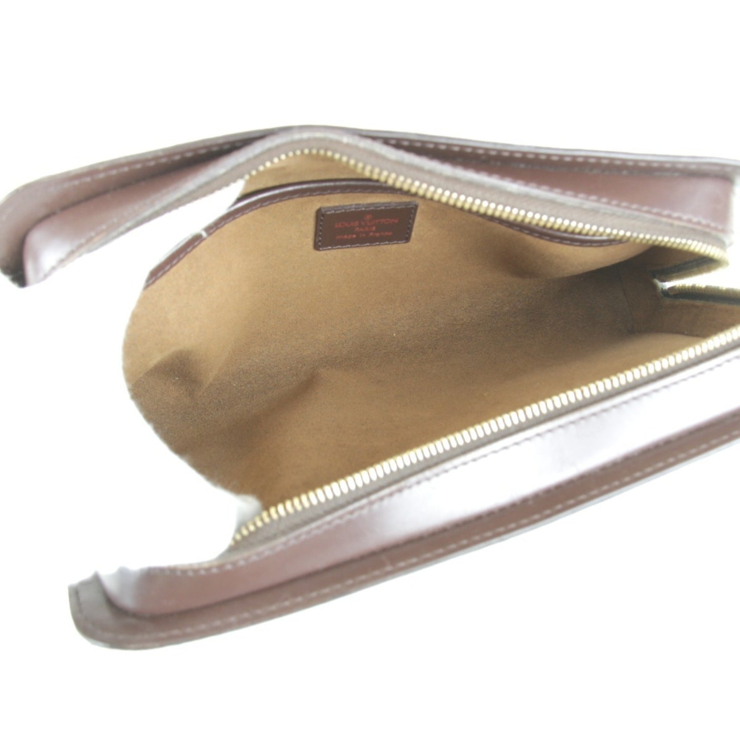 Louis Vuitton Saint Louis N51993 Clutch Bag Damier Canvas Brown