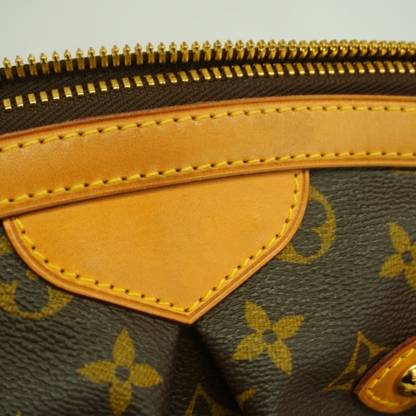 Louis Vuitton Monogram Tivoli Gm Handbag M40144 Brown