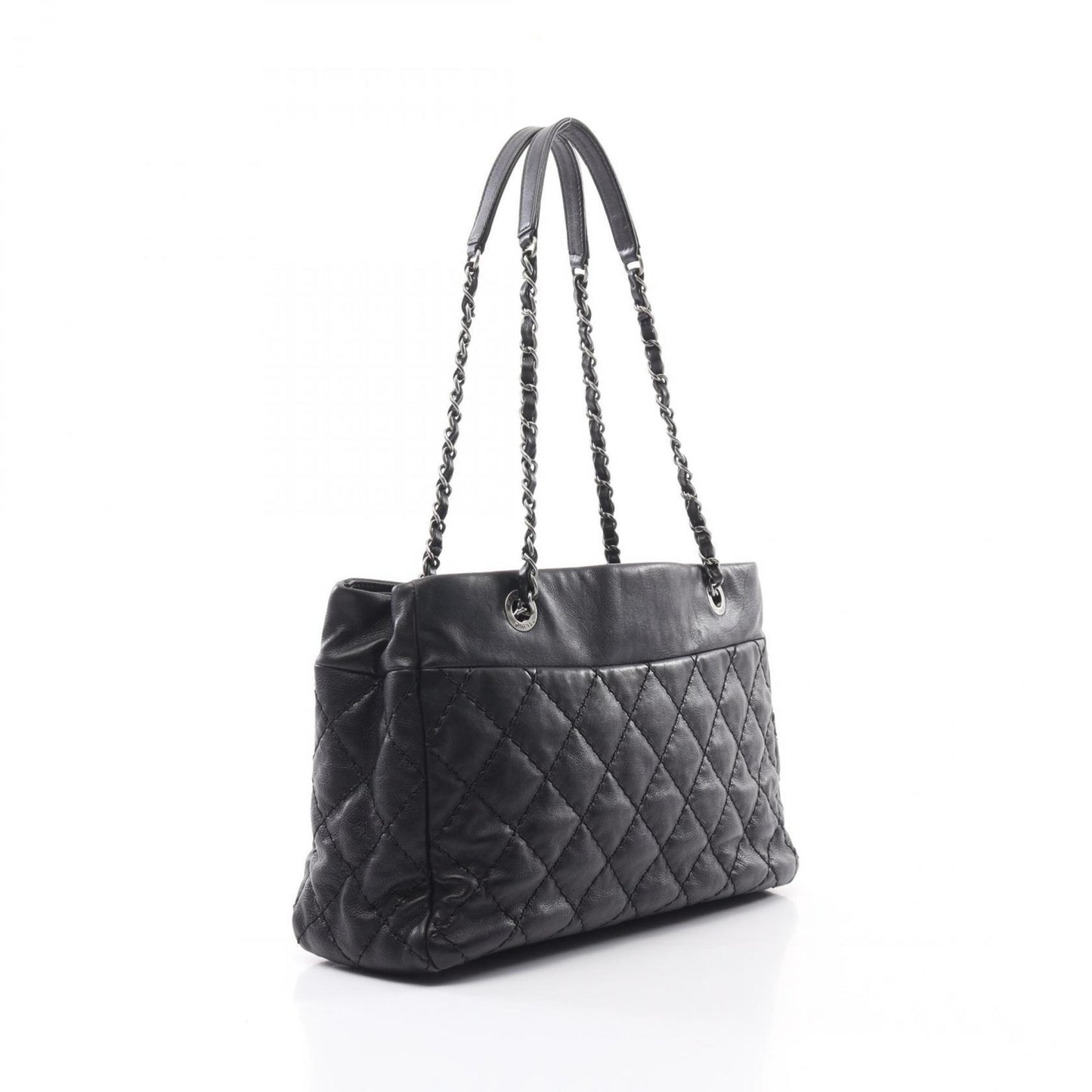 Chanel Wild Stitch Tote Bag Leather