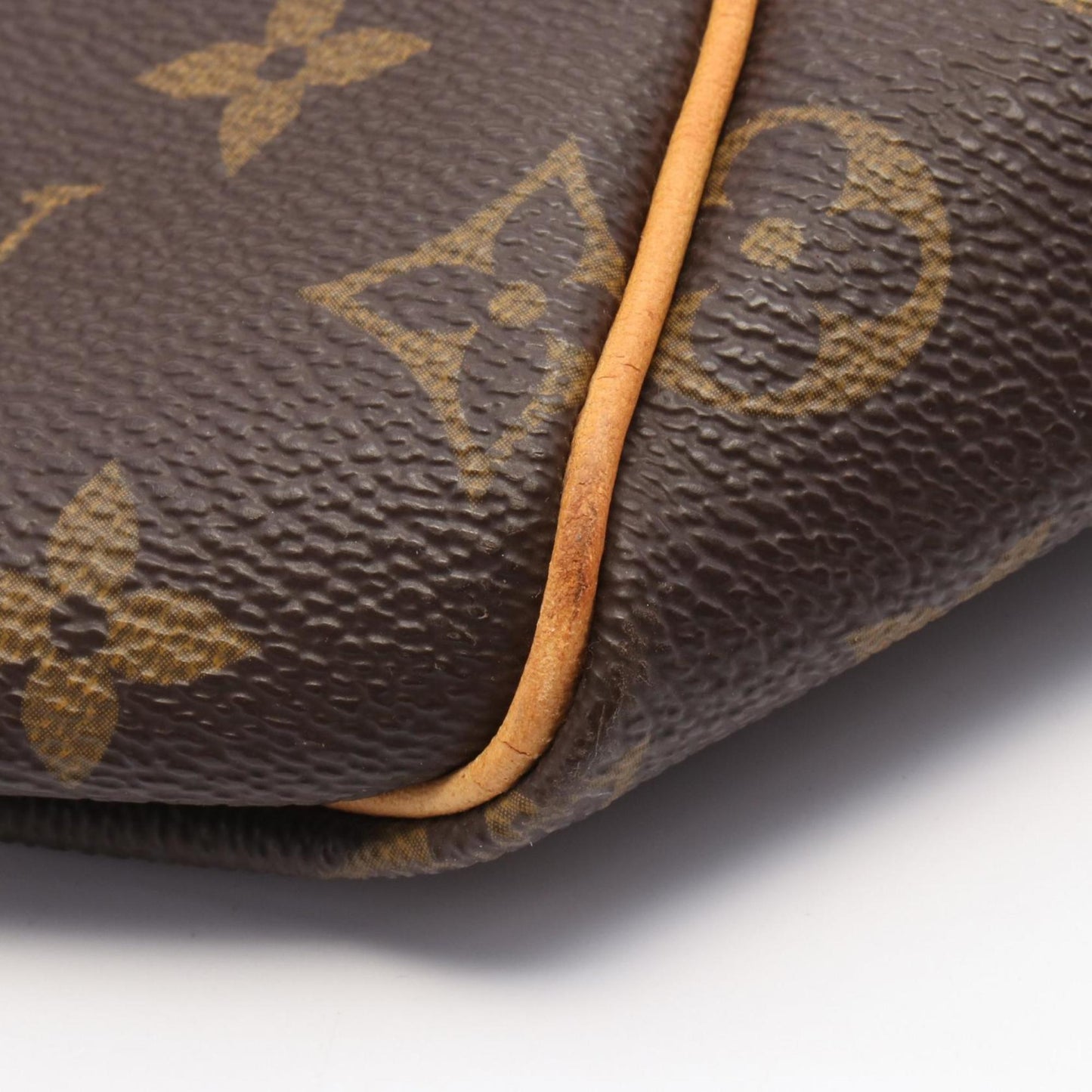 Louis Vuitton Keepall 55 Boston Bag Coated Canvas Leather Monogram
