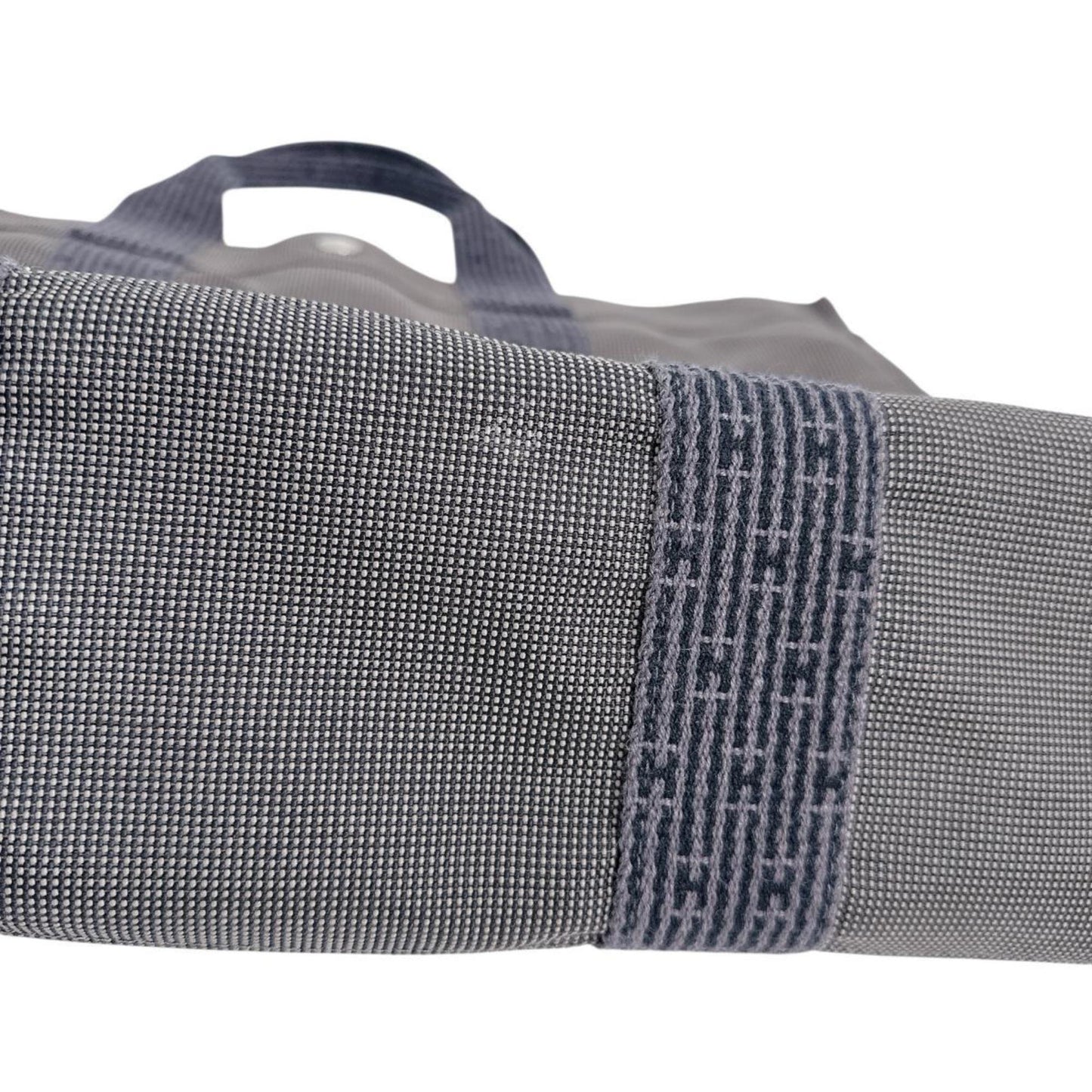 Hermes Hermes Tote Bag Handbag Business Air Line Mm Canvas Grey
