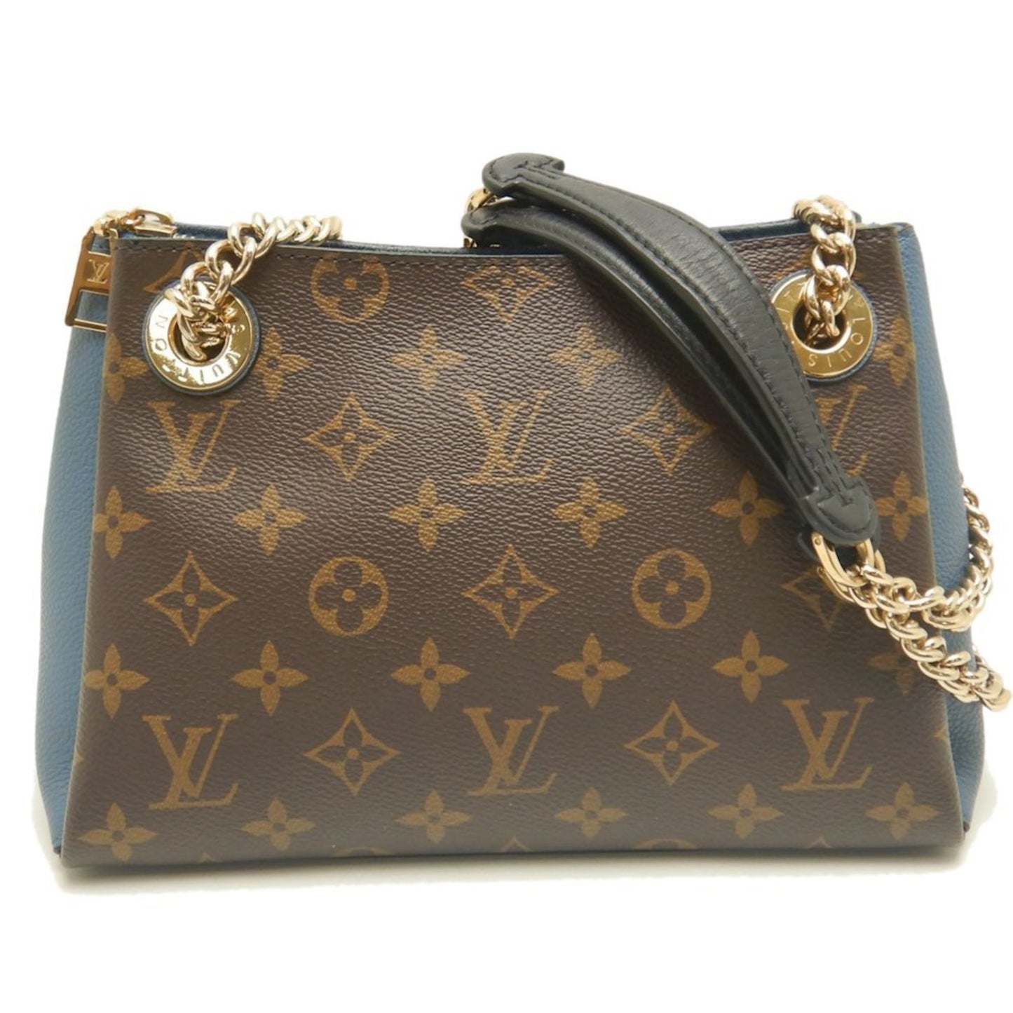 Louis Vuitton Monogram Surenne Bb M44299 Shoulder Bag Brown/Blue