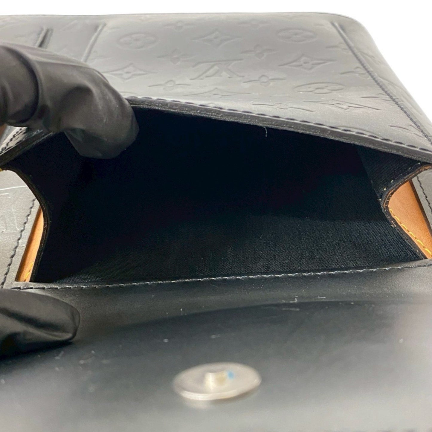 Louis Vuitton Wilwood Monogram Matte Leather Tote Bag/Handbag In Noir 509-7