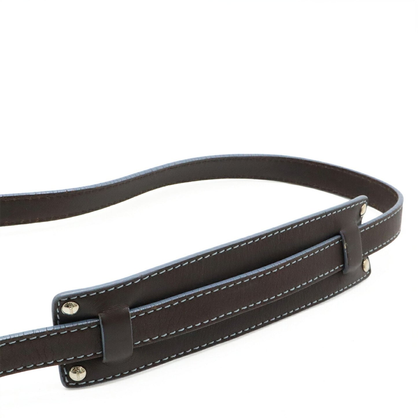 Loewe Anagram Shoulder Bag In Pvc And Leather