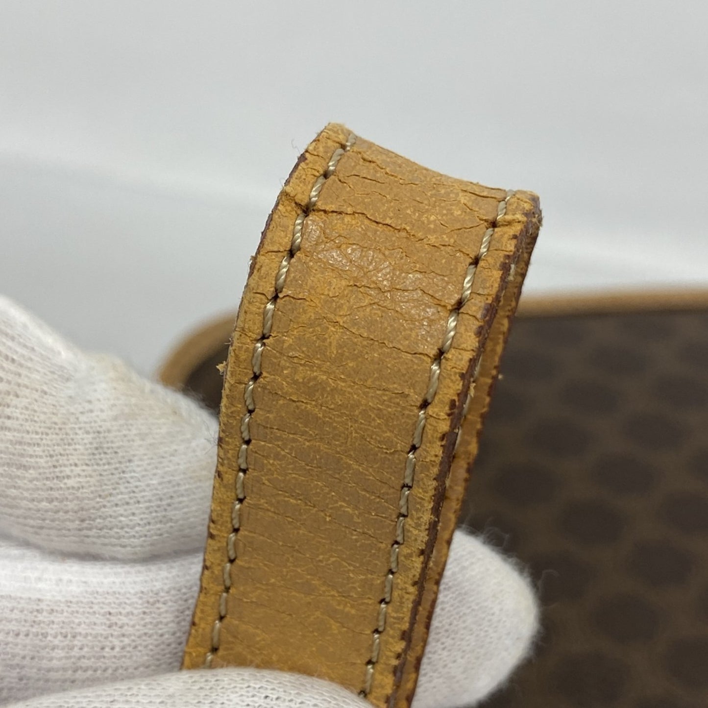 Celine Shoulder Bag Macadam Brown