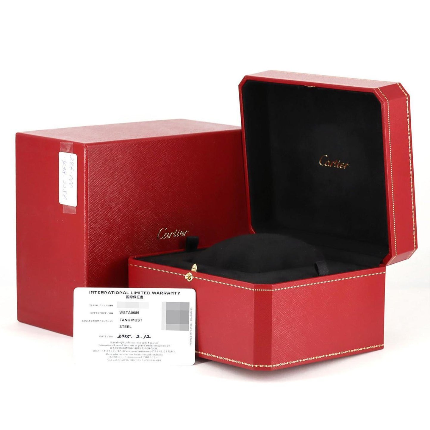 Cartier Tank Must Sm Wsta0089 Stainless Steel Solar Quartz