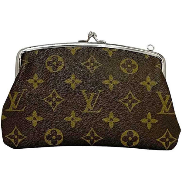 Louis Vuitton Gamaguchi Pouch Ec-24144 Brown Monogram Canvas Louis Vuitton Usa