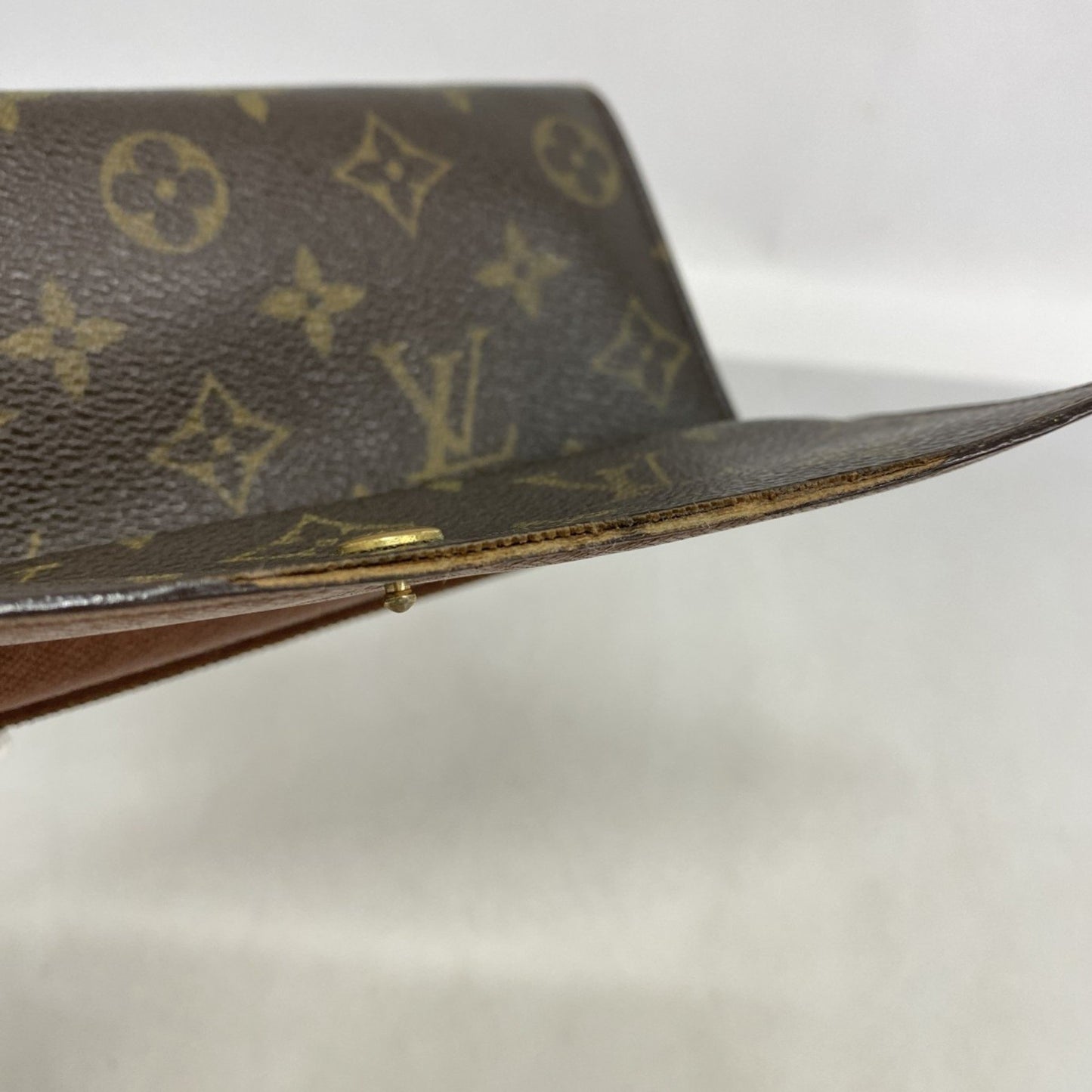 Louis Vuitton Monogram Pochette Porte Monnaie Credit Long Wallet M61726 Brown