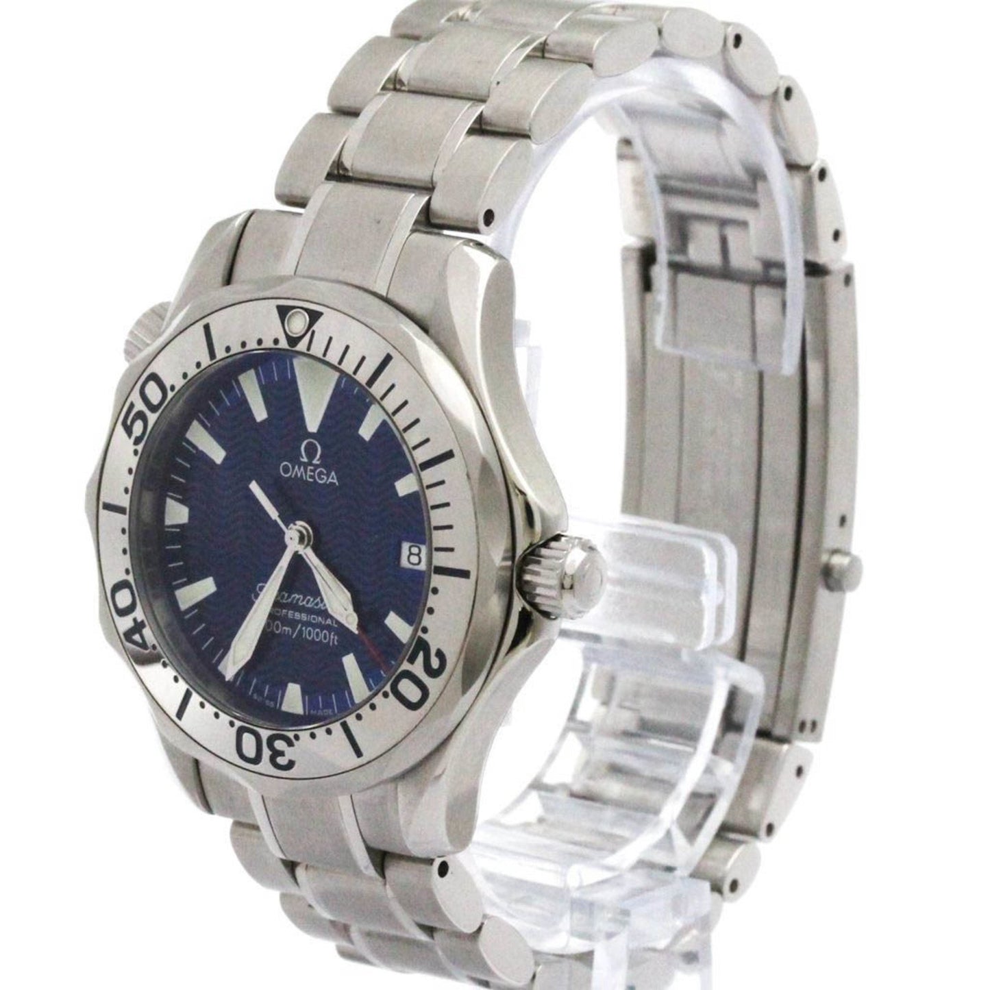 Omega Seamaster Professional 300M Steel Mid Size Watch 2263.80 Polished