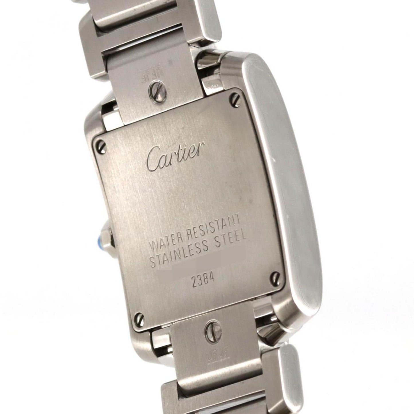 Cartier Tank Franaise Sm W51008Q3 Stainless Steel Quartz Watch