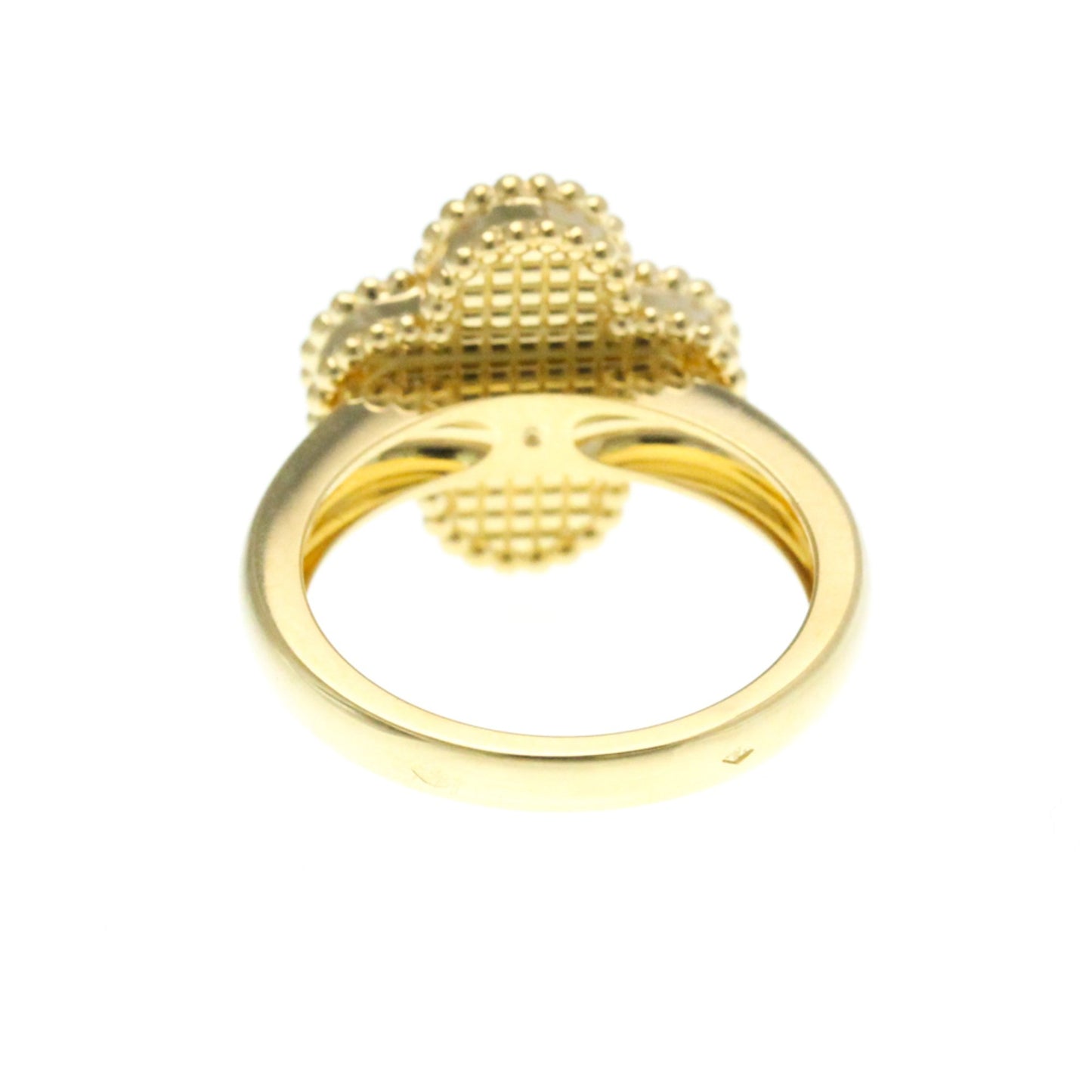 Van Cleef & Arpels Vintage Alhambra Ring Yellow Gold (18K) Fashion No Stone Band Ring Gold
