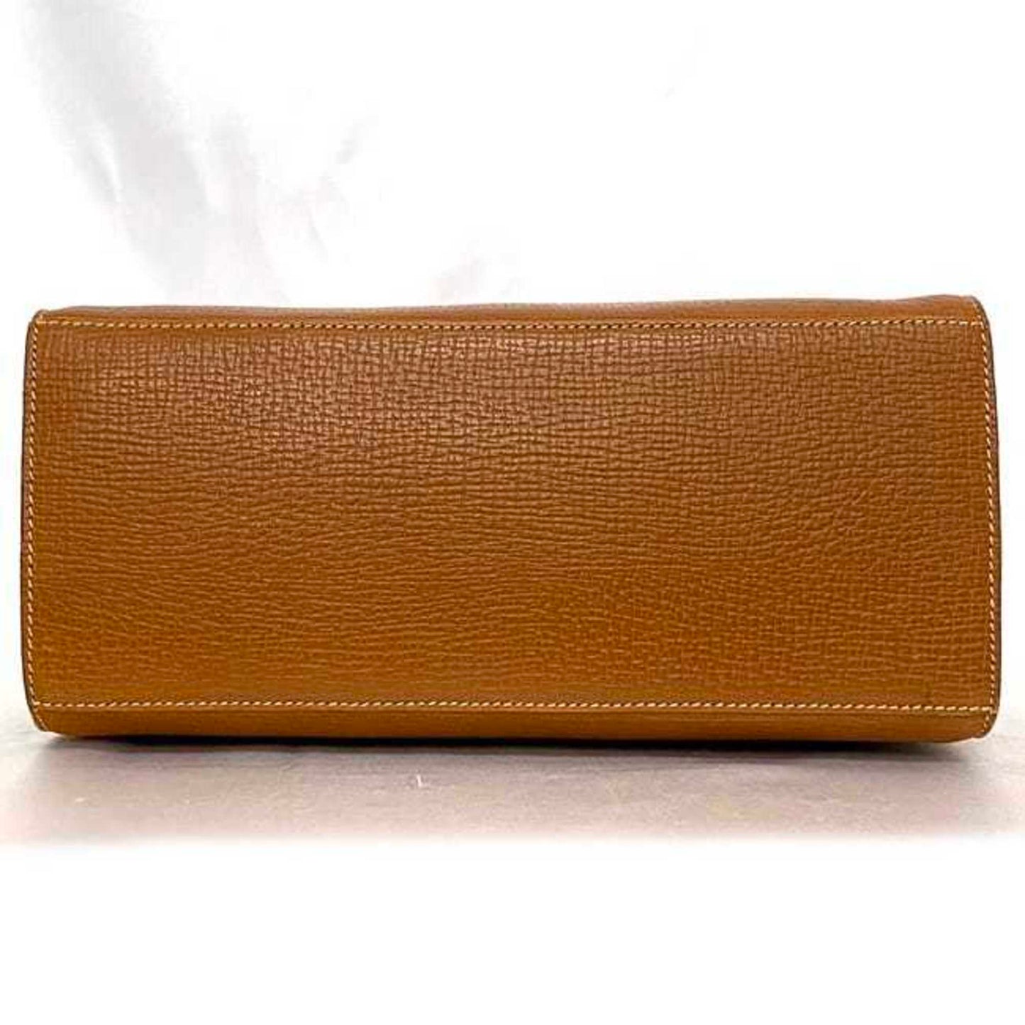Loewe Shoulder Tote Bag Brown Leather Grain