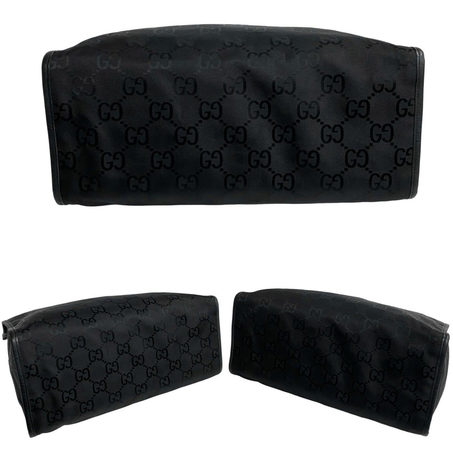 Gucci Off The Grid Gg Monogram Leather Canvas 2-Way Shoulder Bag