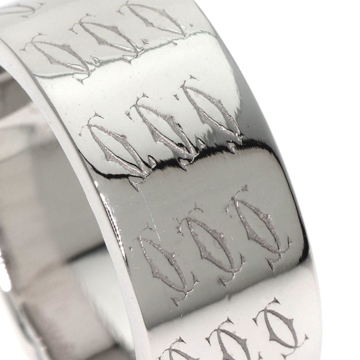 Cartier C2 2000 Limited Edition #50 Ring In 18K White Gold