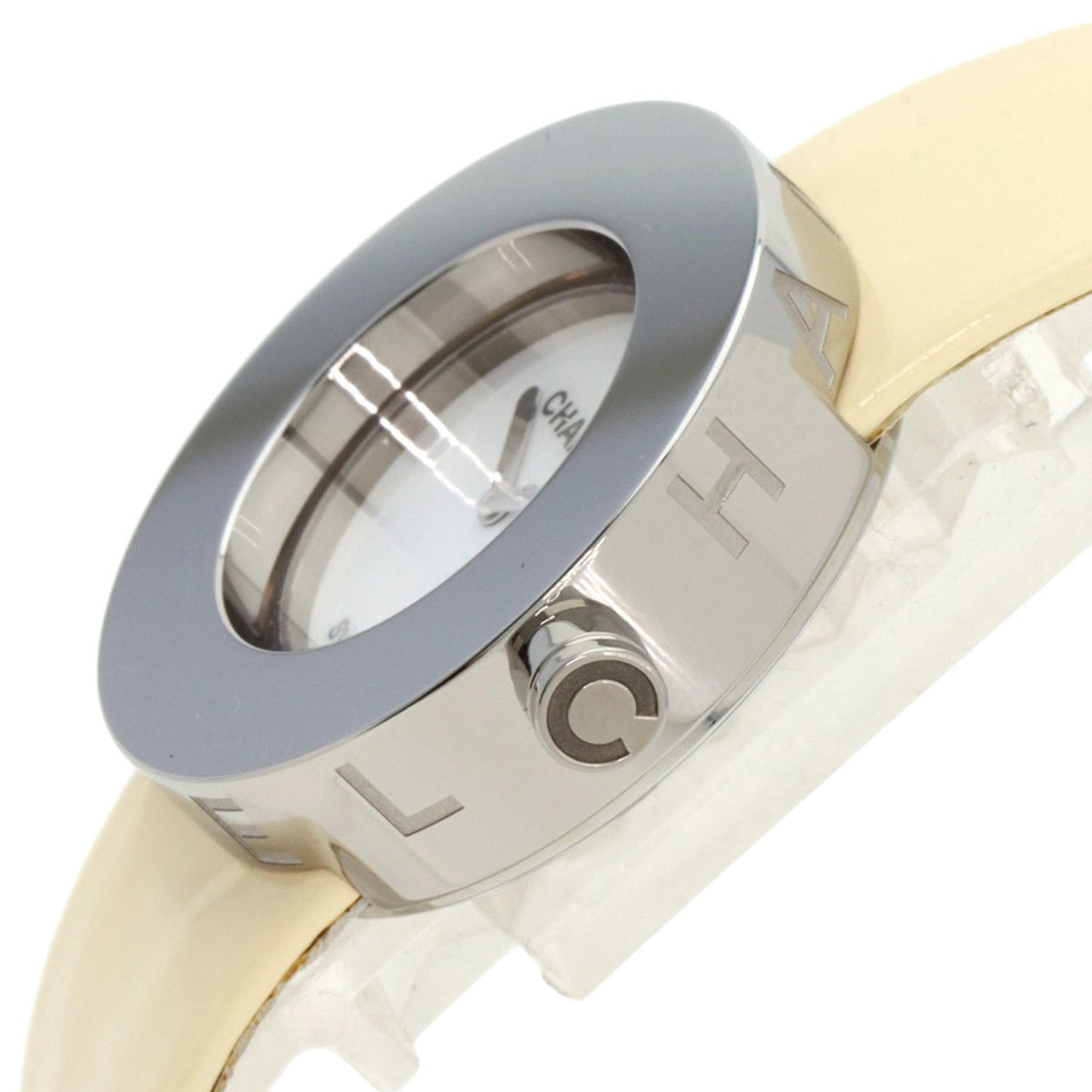 Chanel H0580 La Ronde Watch Stainless Steel Leather