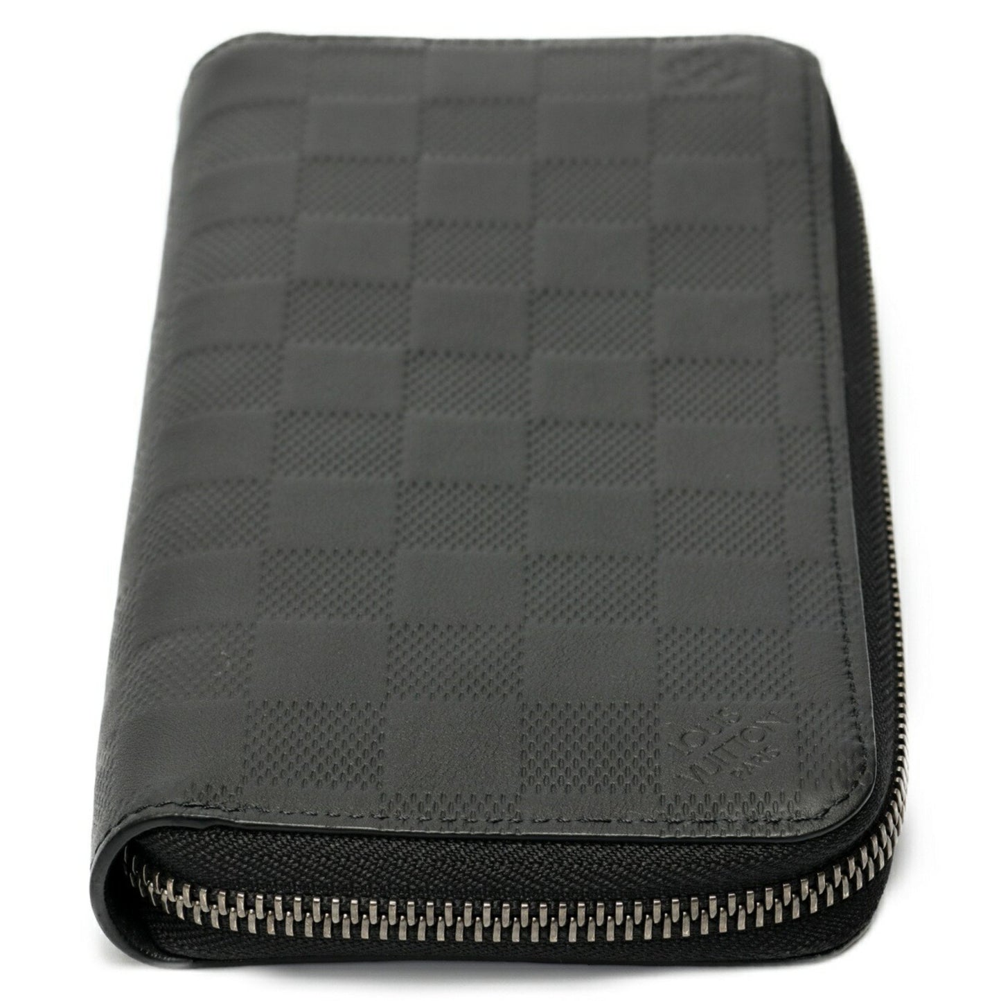 Louis Vuitton Zippy Wallet Vertical N63548 Damier Infinie Noir (Black) S-158507