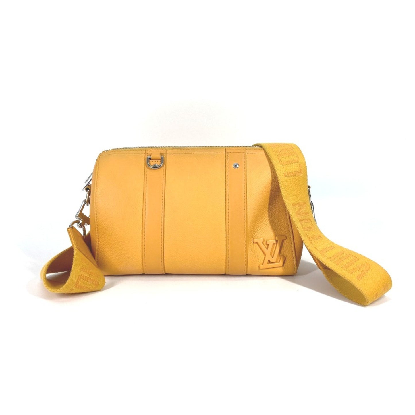 Louis Vuitton M21438 Lv Aerogram 2Way Crossbody Shoulder Bag Yellow