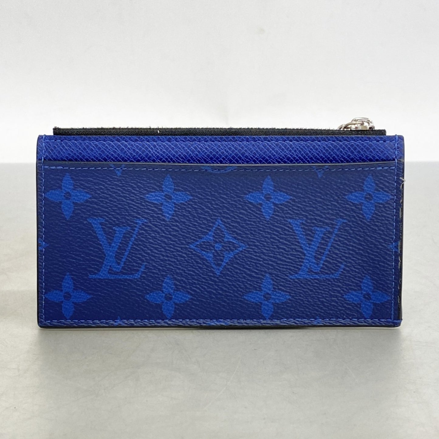 Louis Vuitton Taigarama Coin Card Holder M30270 Cobalt
