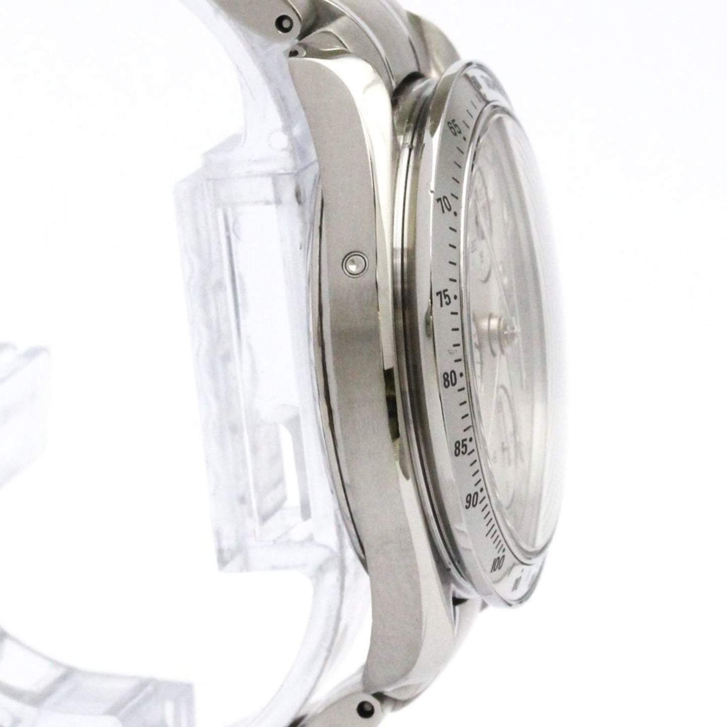 Omega Speedmaster Triple Date Steel Automatic Watch 3523.30 Polished