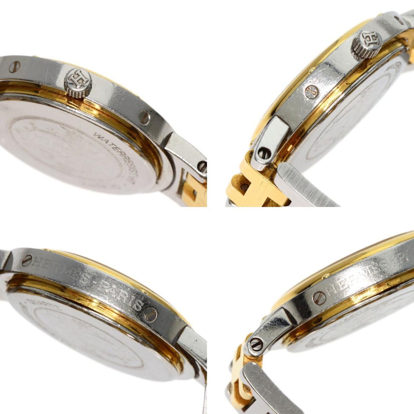 Hermes Clipper Old Belt Watch Stainless Steel Ssxgp