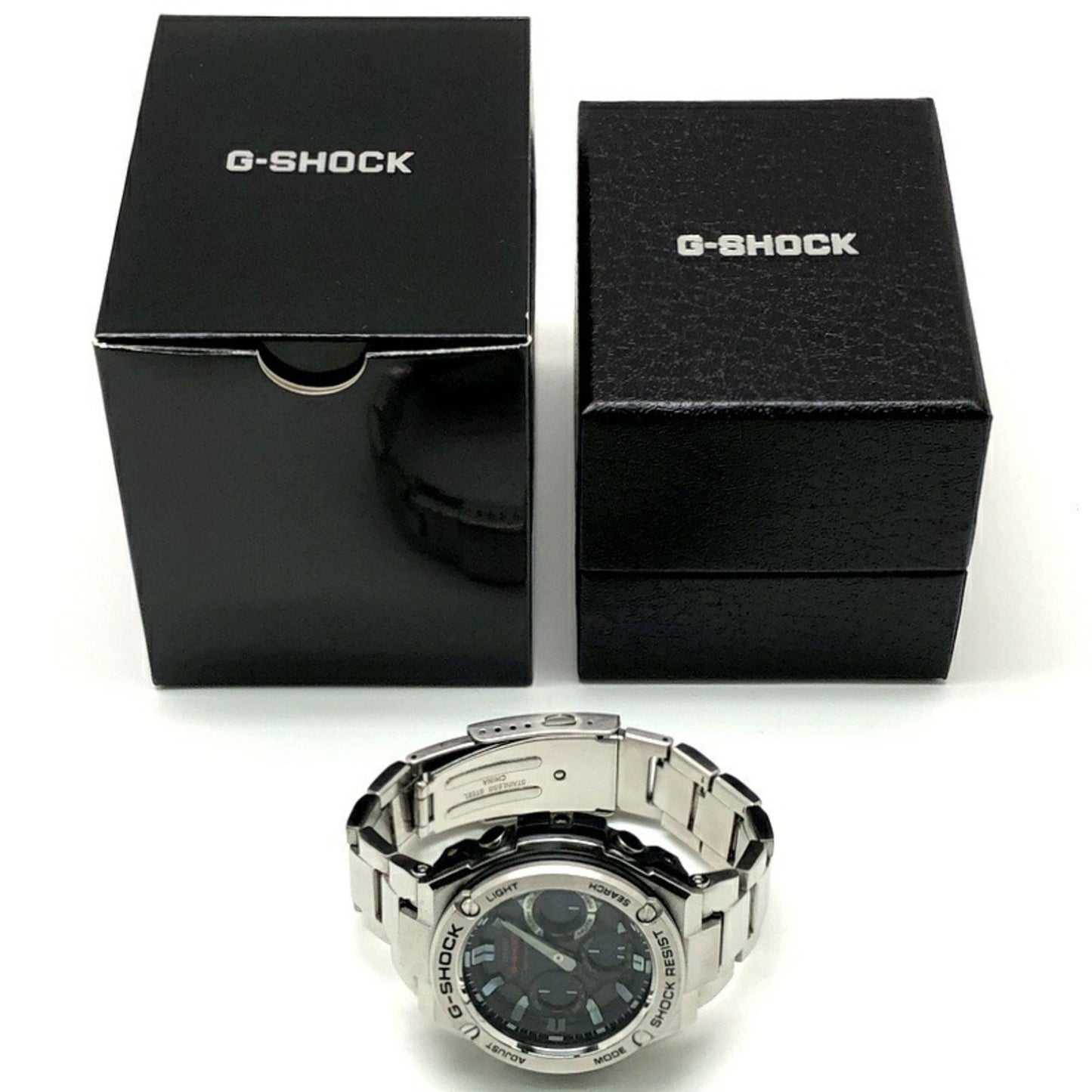 G-Shock Casio Gst-W110D-1A G-Steel Watch With Radio-Controlled Solar-Powered Movement